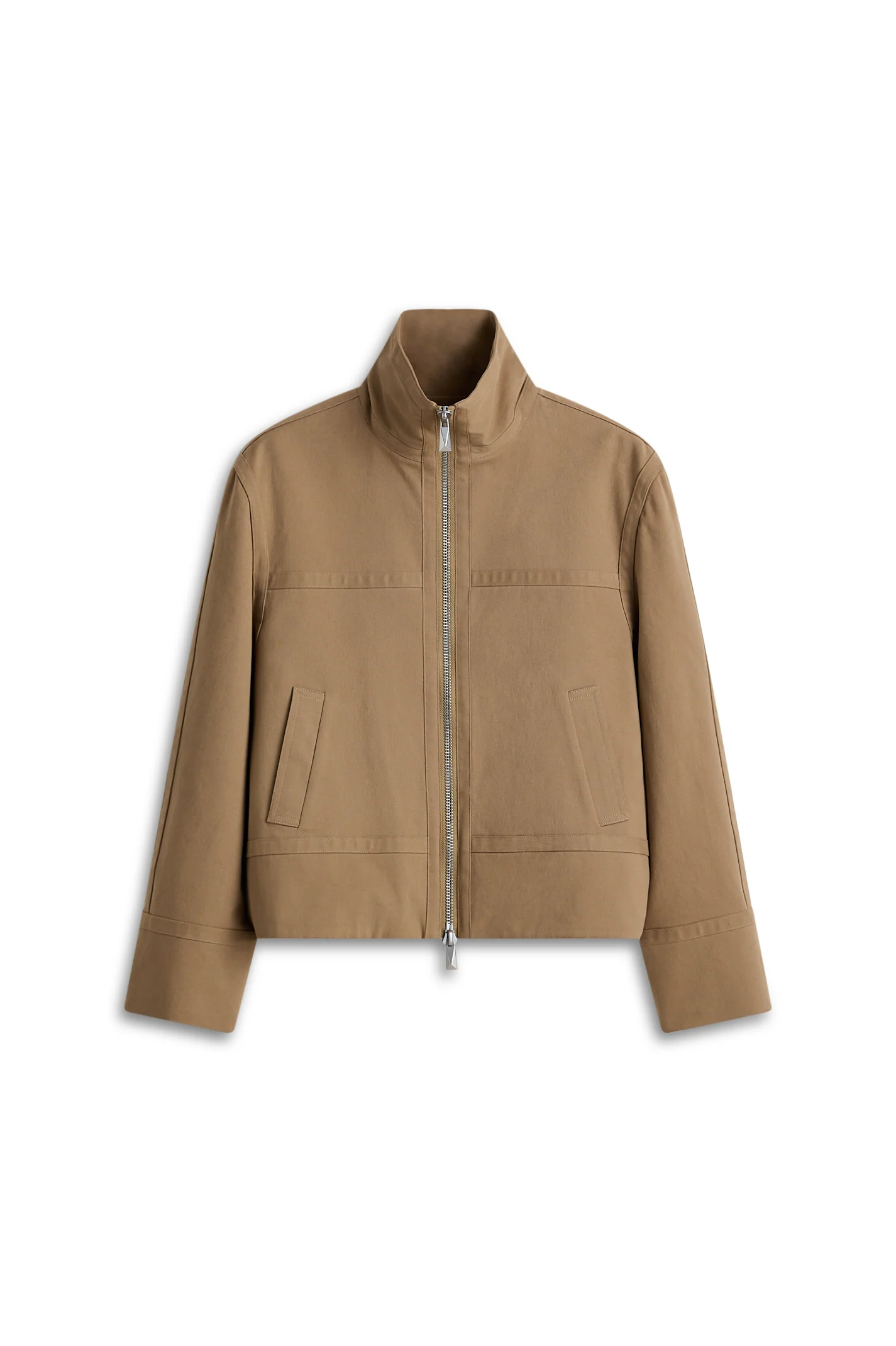 BRUSHED COTTON BOMBER