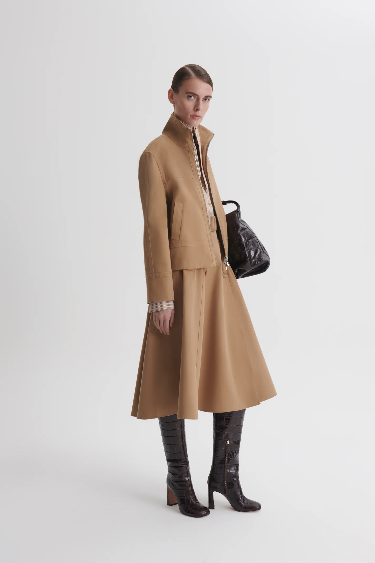 BRUSHED COTTON BOMBER - Image 5