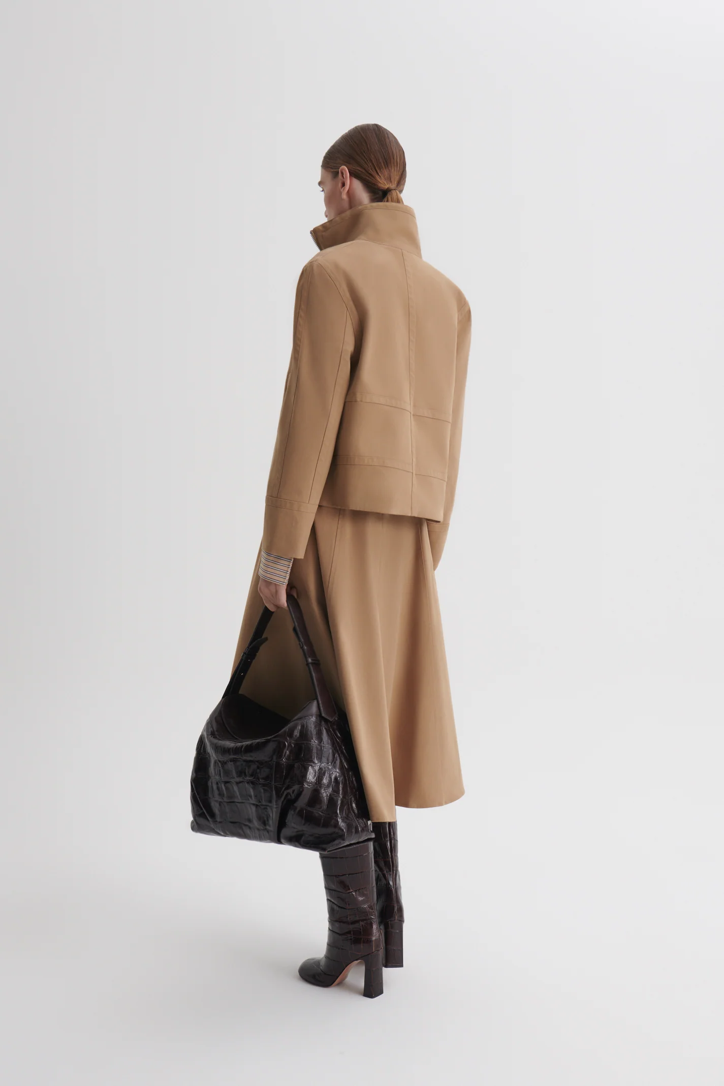 BRUSHED COTTON BOMBER - Image 6