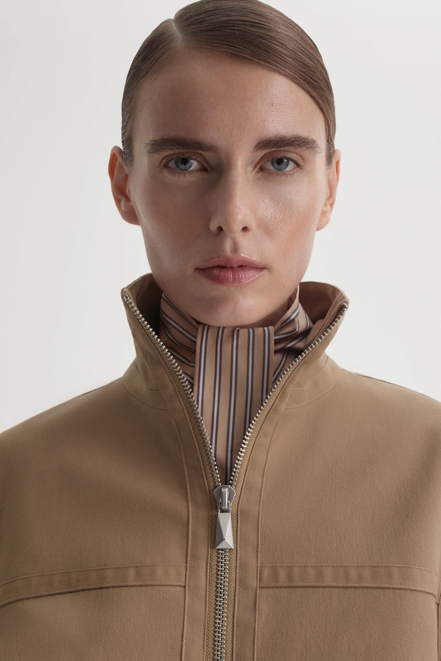 BRUSHED COTTON BOMBER - Image 8
