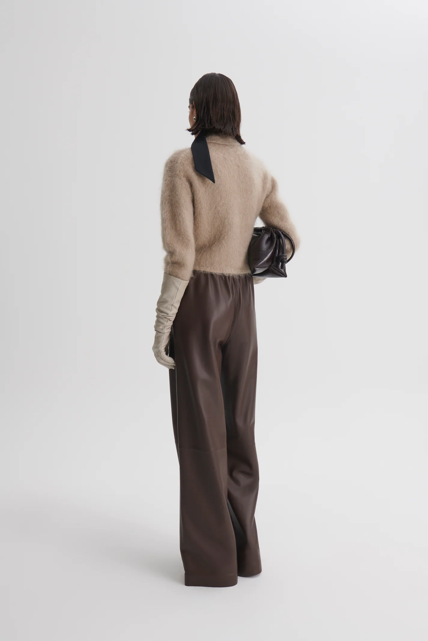 BRUSHED MOHAIR SHIRT CARDIGAN - Image 6