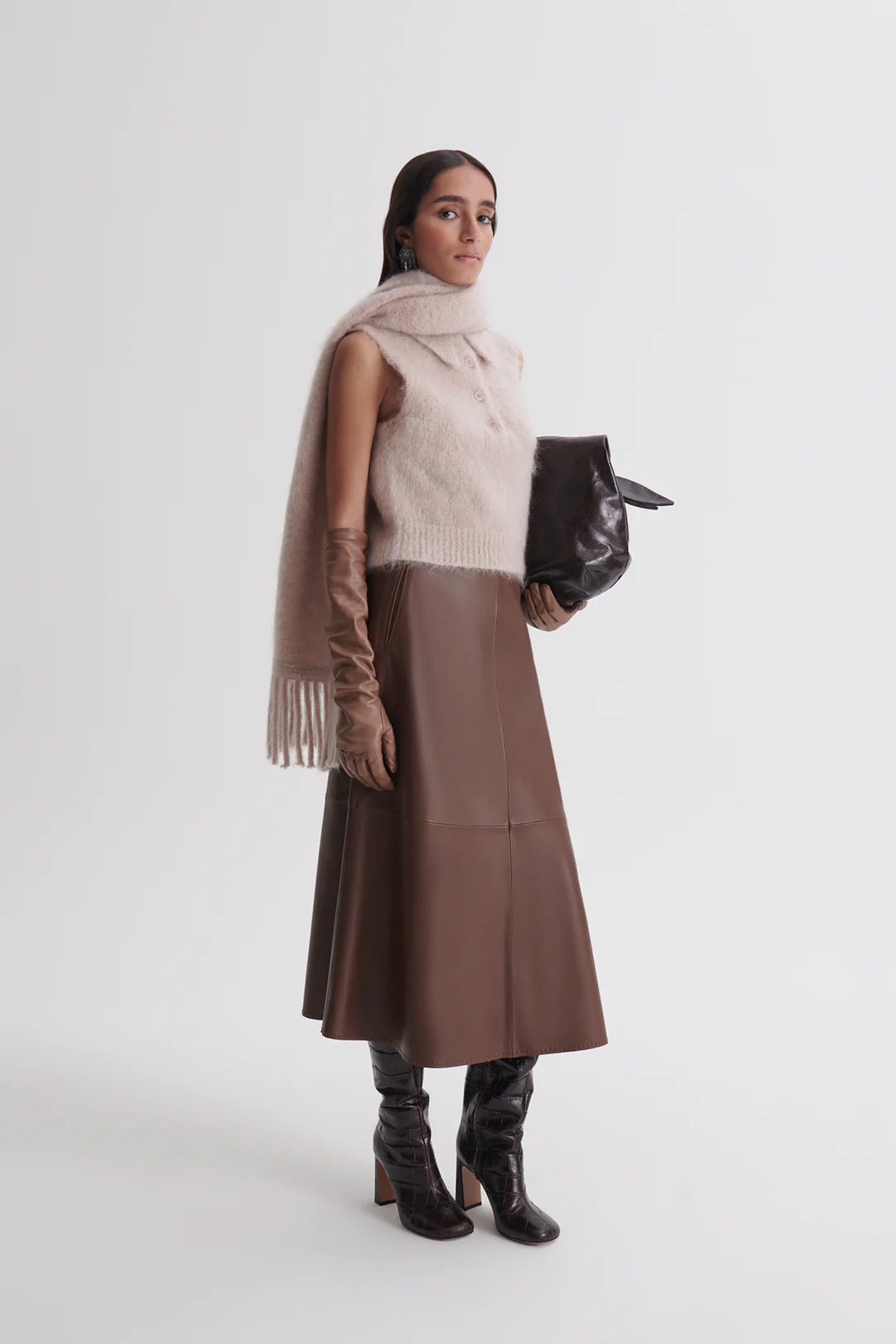 BRUSHED MOHAIR SHIRT TANK - Image 5
