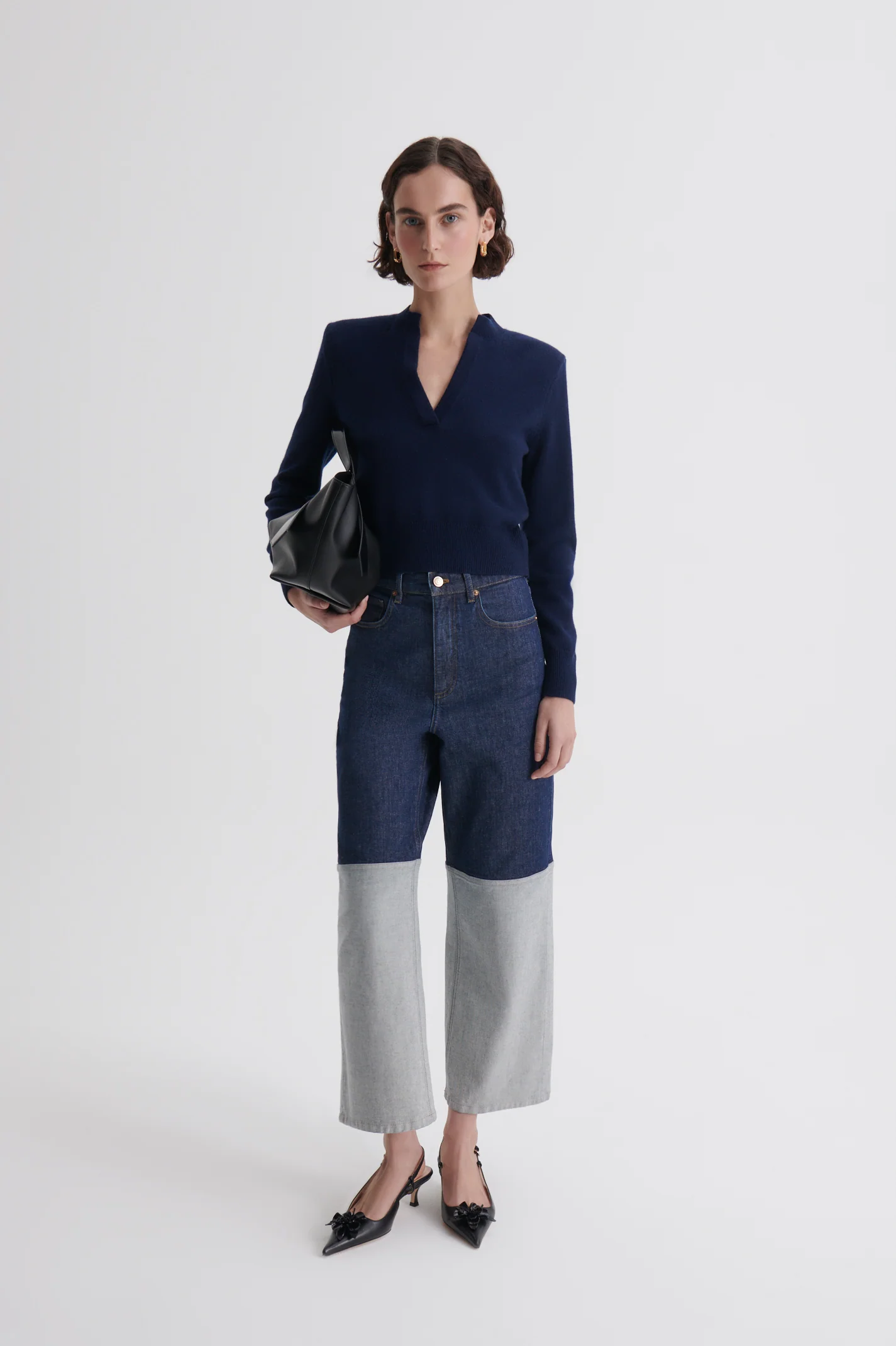CASHMERE PLACKET SWEATER - Image 4