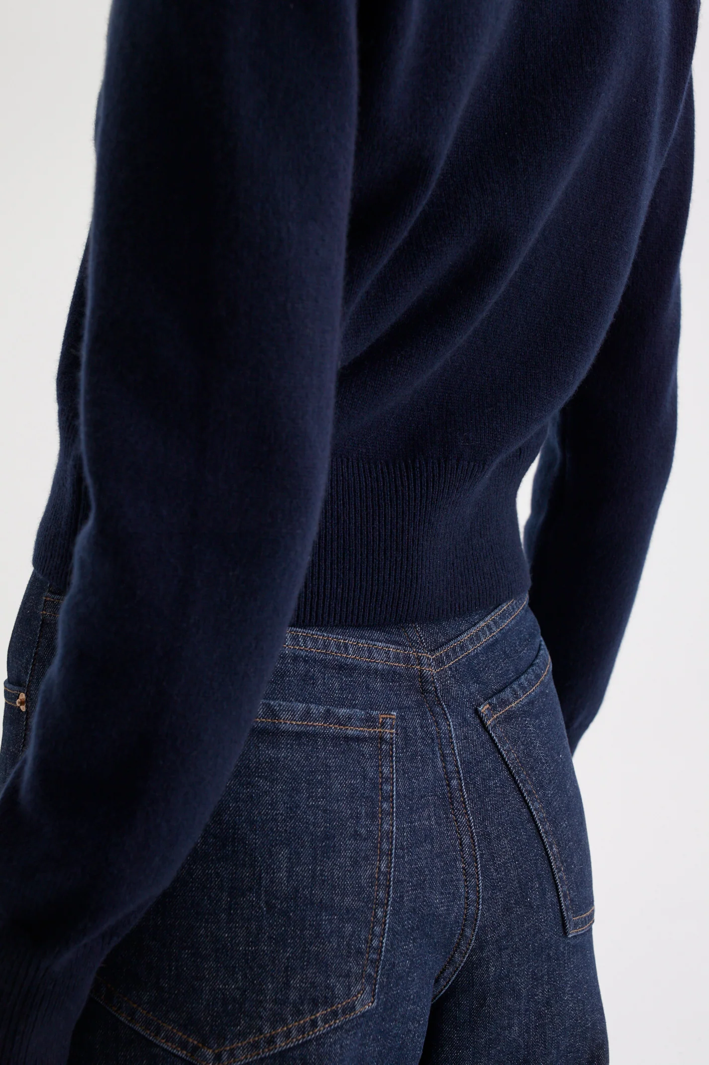 CASHMERE PLACKET SWEATER - Image 8