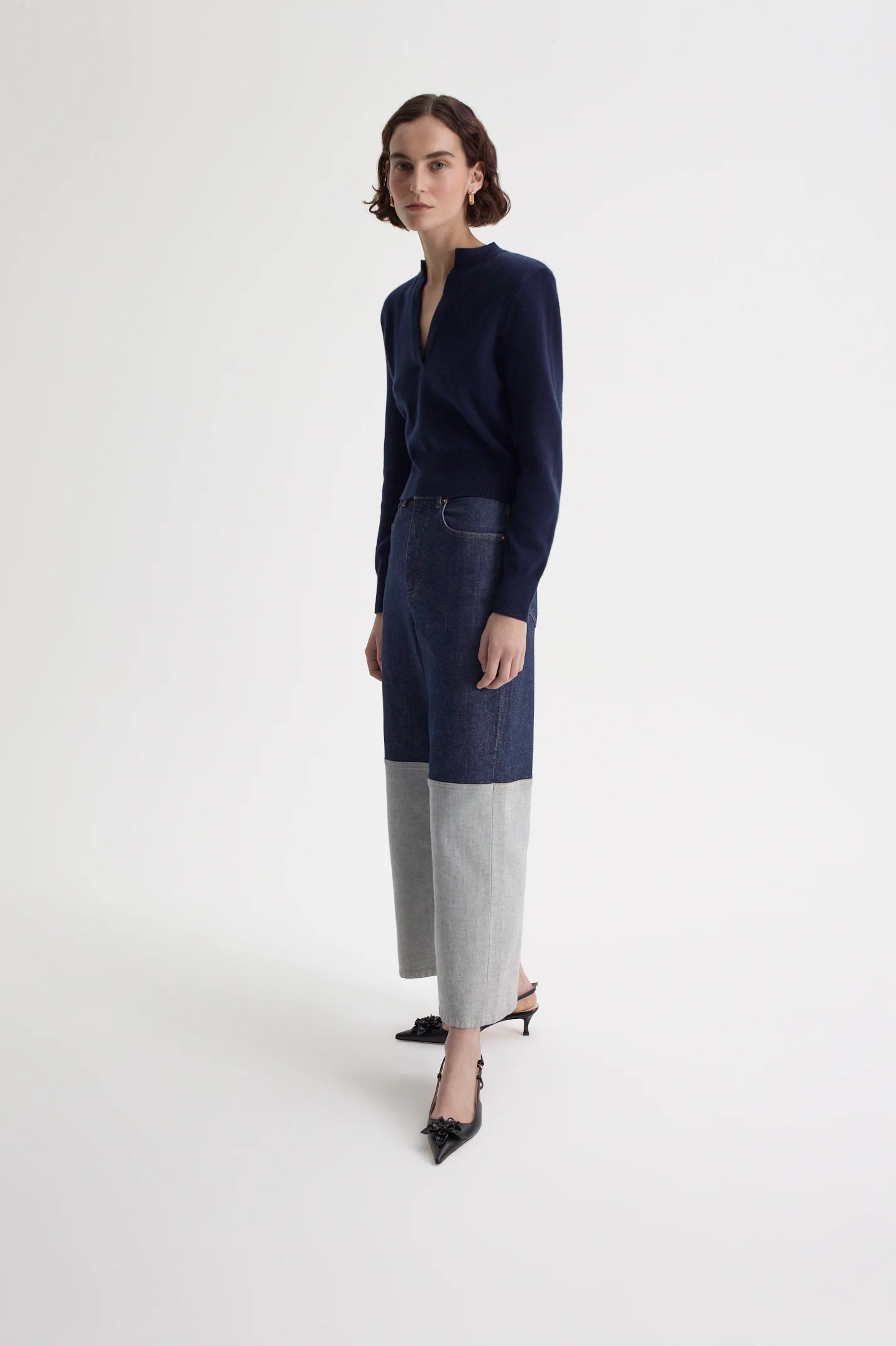 CASHMERE PLACKET SWEATER - Image 9