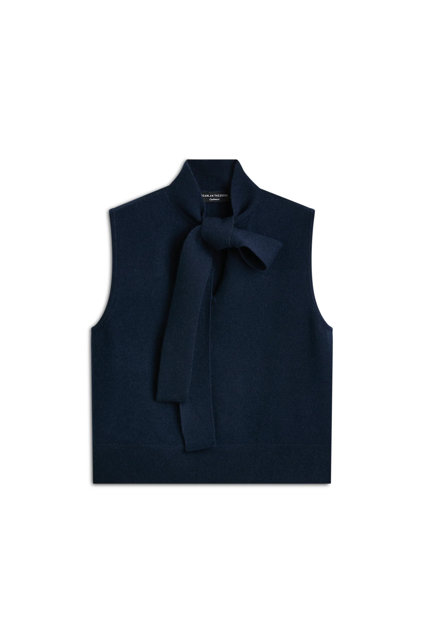 CASHMERE TIE SLEEVELESS TANK