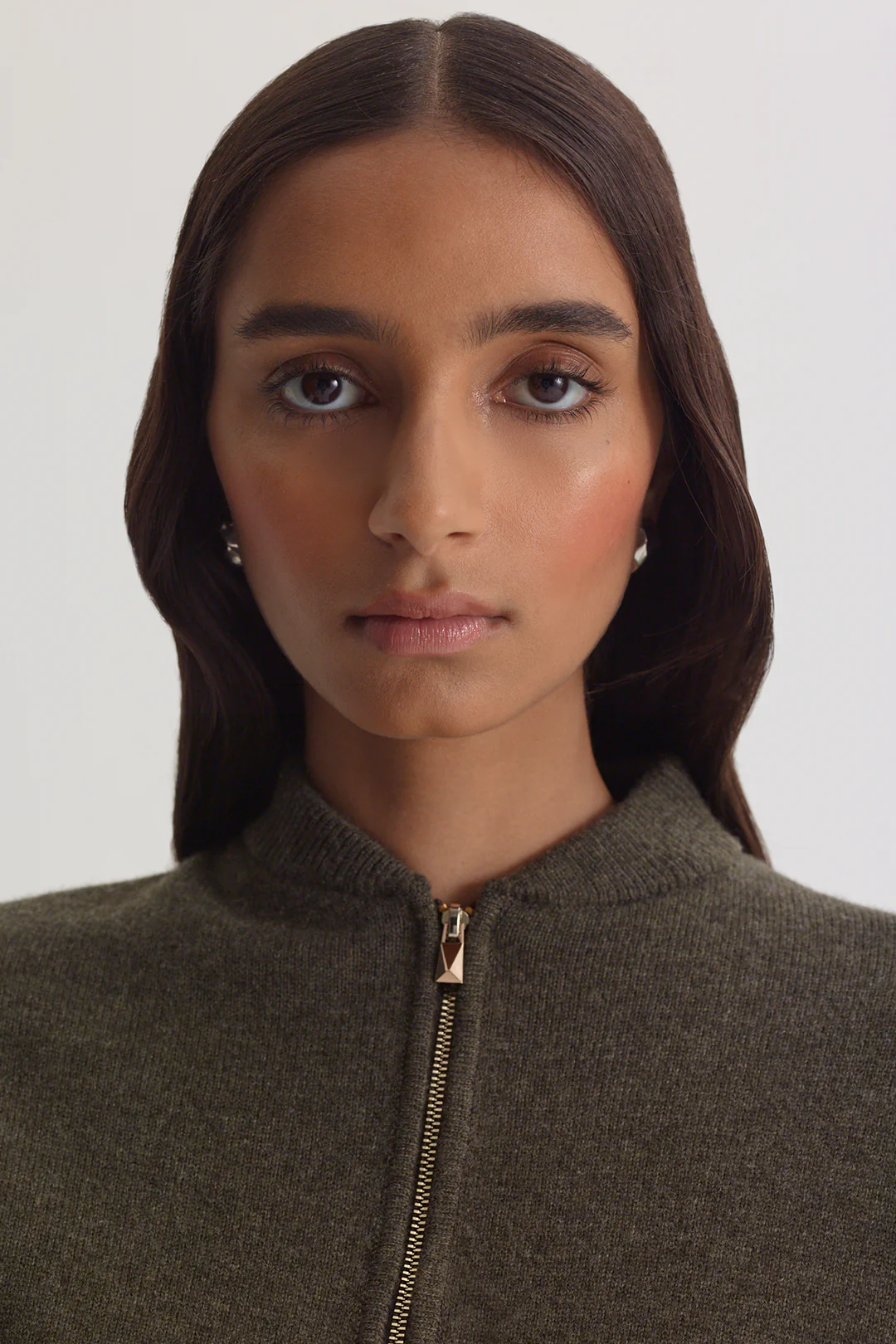 CASHMERE WOOL CREW BOMBER - Image 8