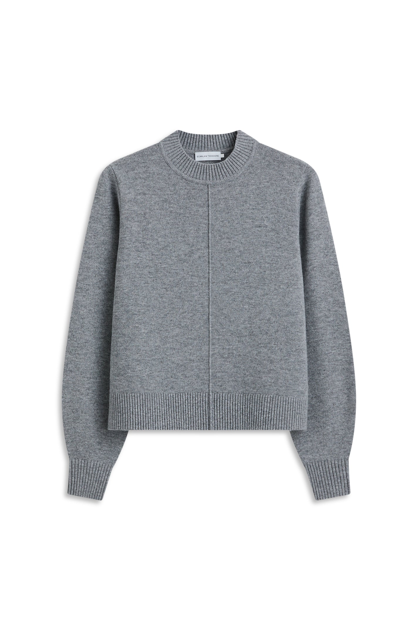 CASHMERE WOOL CREW SWEATER