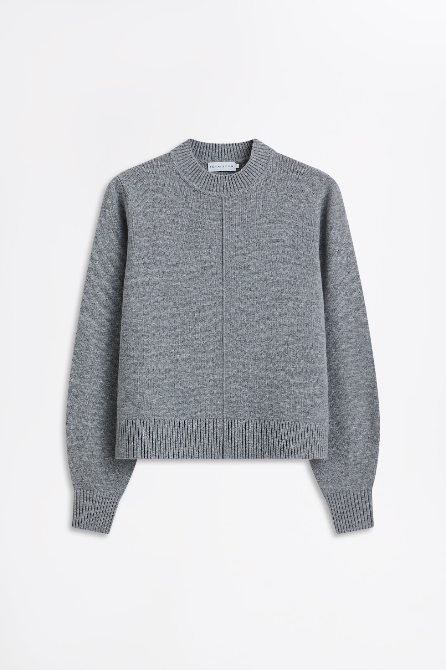 CASHMERE WOOL CREW SWEATER - Image 2