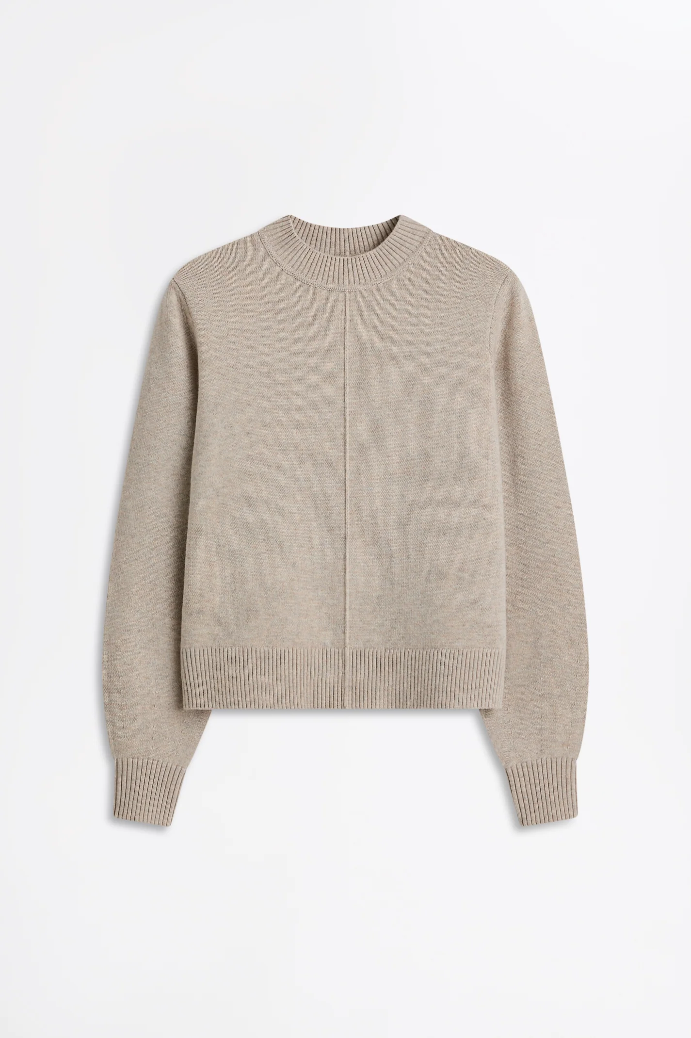 CASHMERE WOOL CREW SWEATER - Image 2