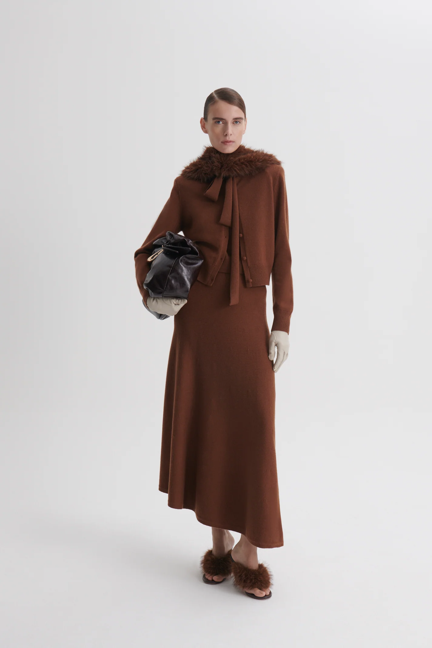 CASHMERE WOOL SKIRT - Image 3