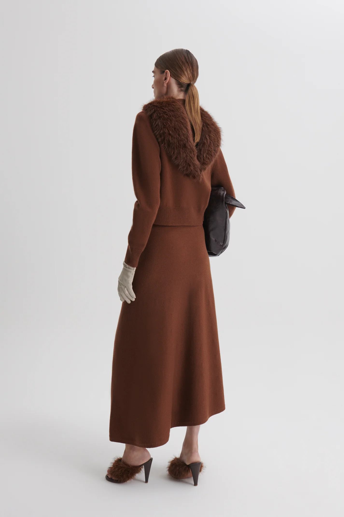 CASHMERE WOOL SKIRT - Image 5