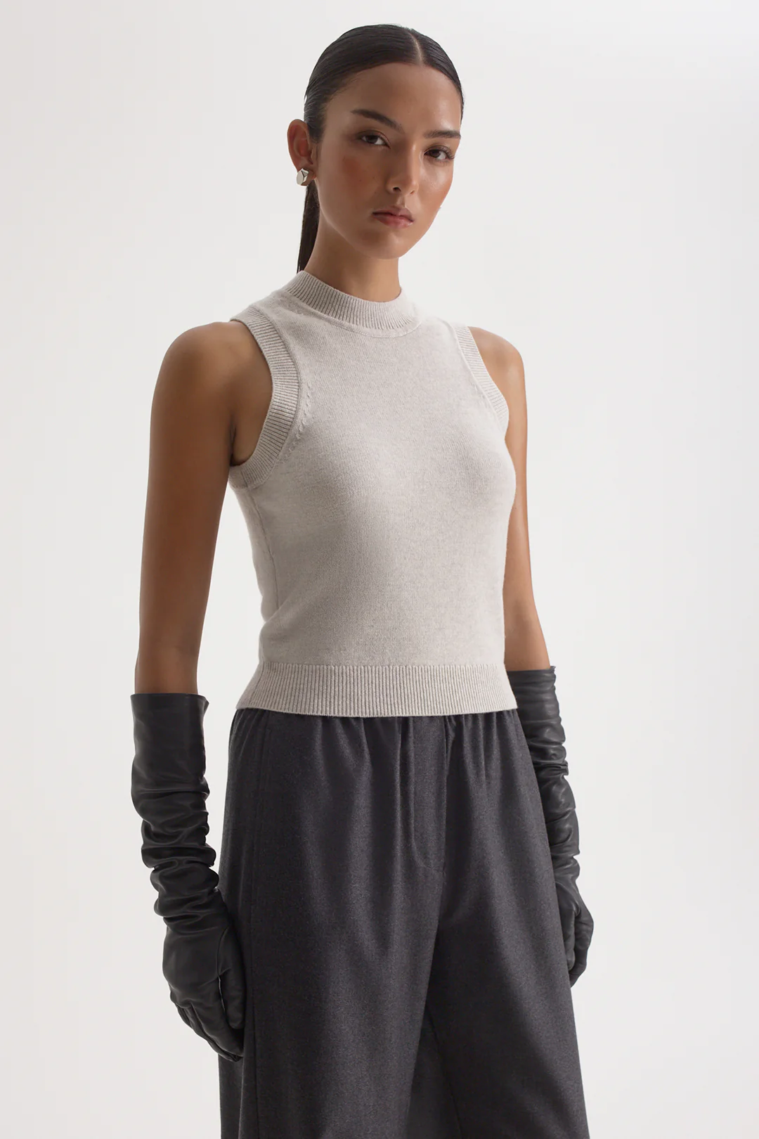 CASHMERE WOOL SLIM TANK - Image 6
