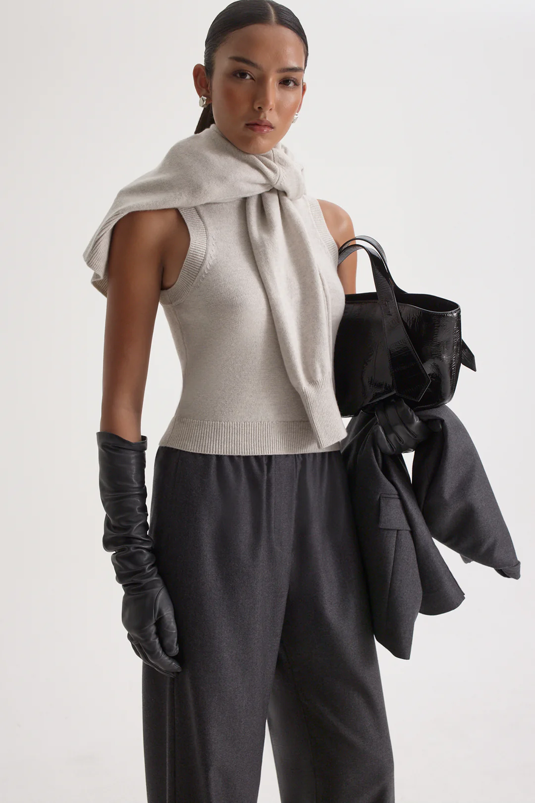 CASHMERE WOOL SLIM TANK - Image 8