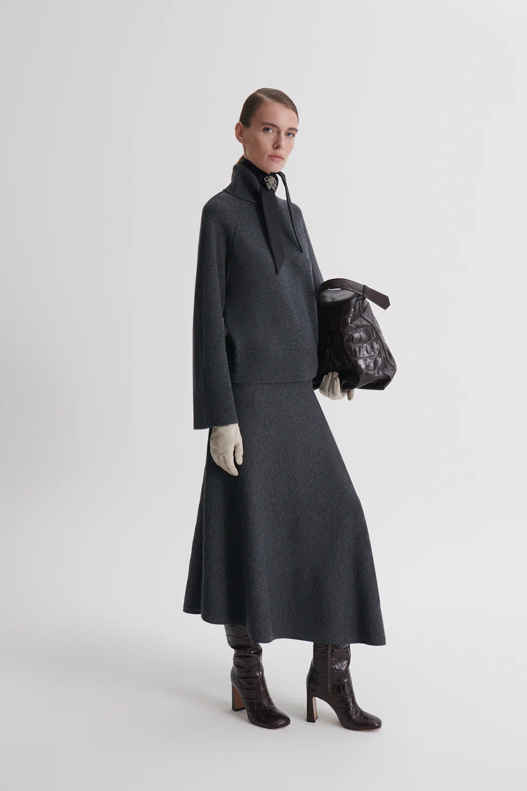 CASHMERE WOOL SOFT TURTLE NECK - Image 5