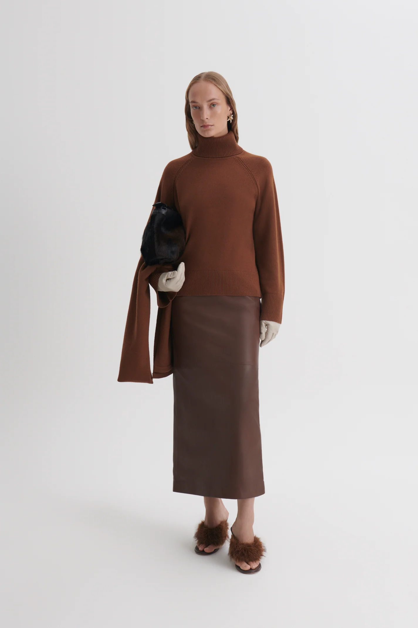 CASHMERE WOOL SOFT TURTLE NECK - Image 4