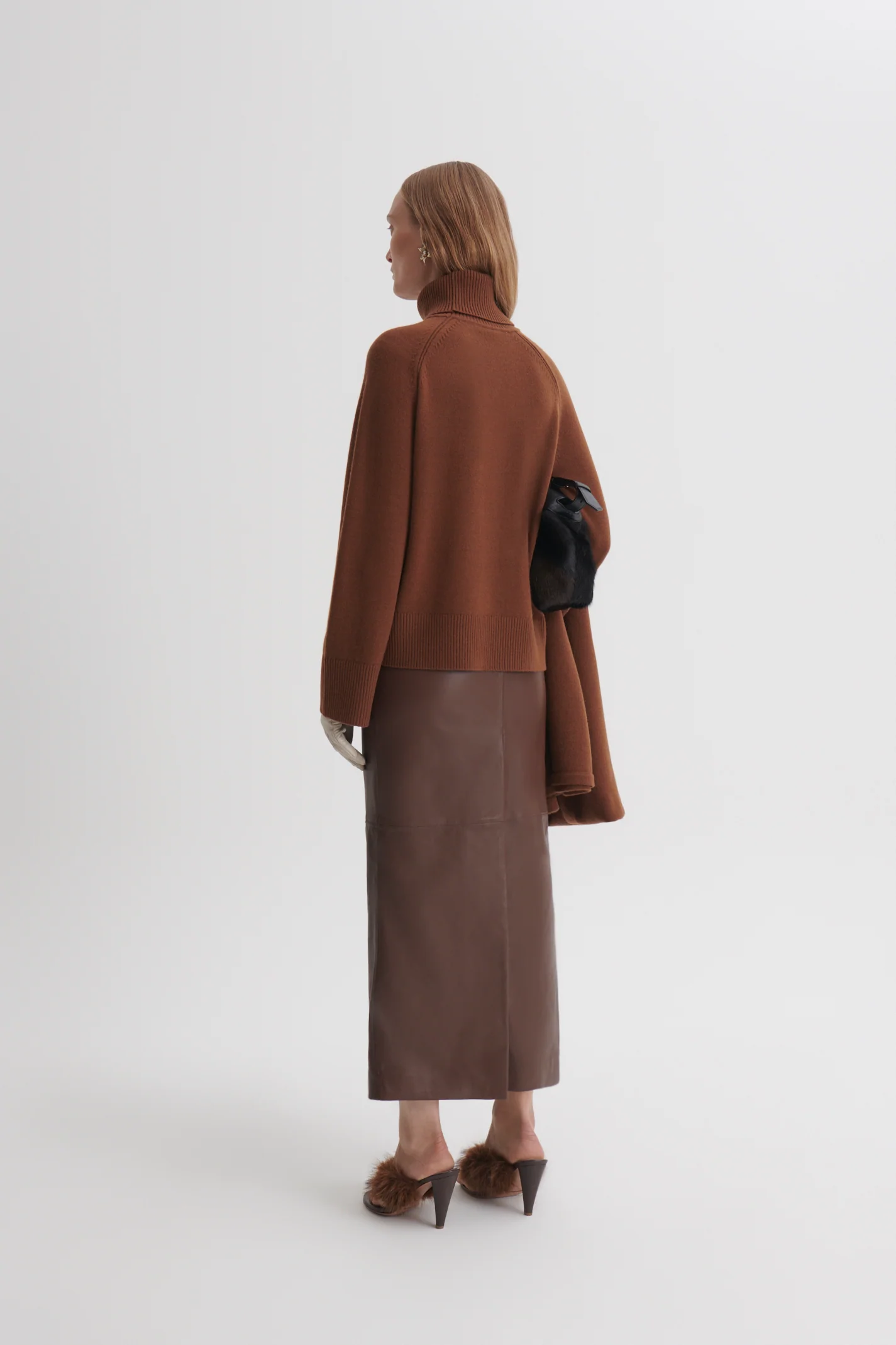 CASHMERE WOOL SOFT TURTLE NECK - Image 5