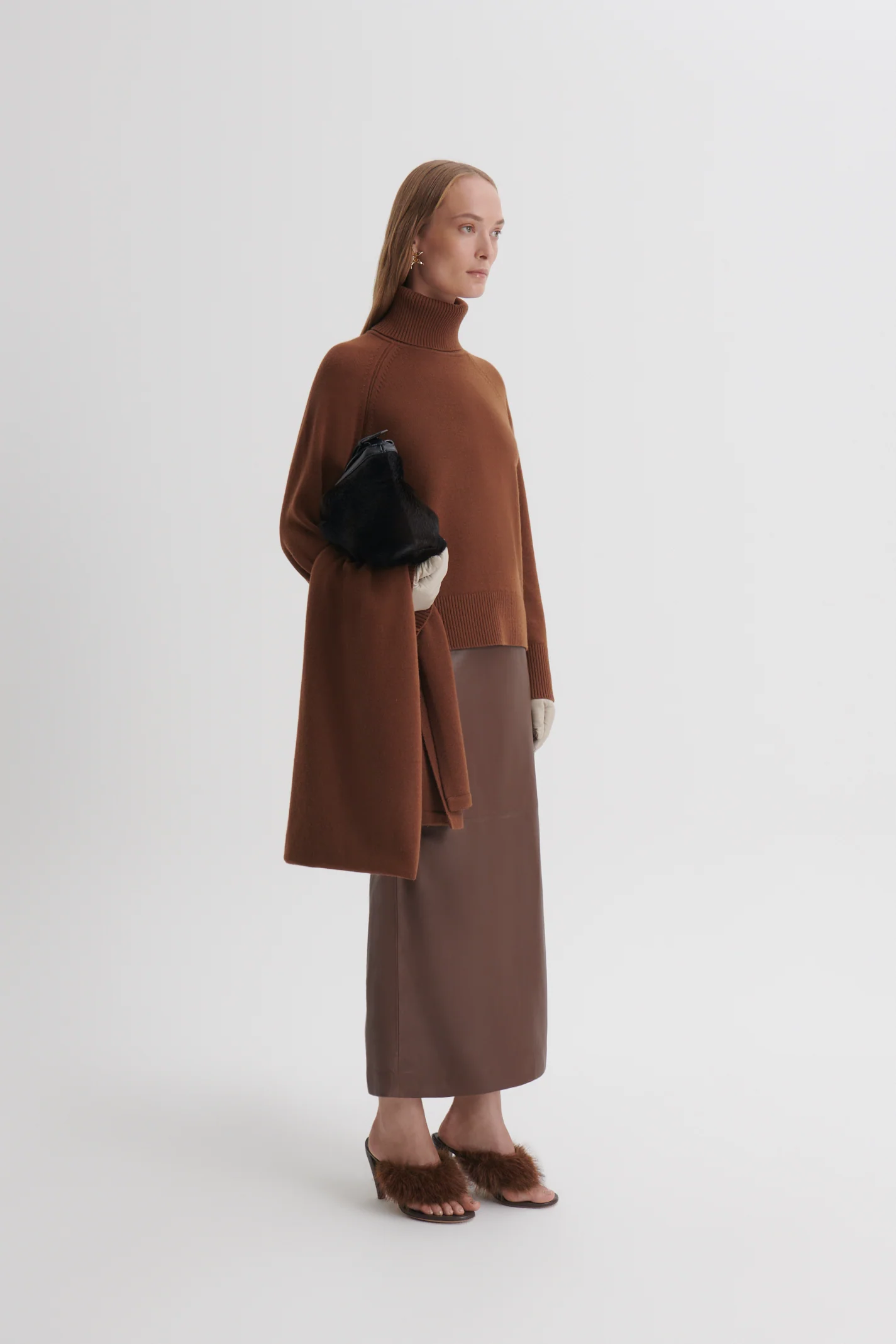 CASHMERE WOOL SOFT TURTLE NECK - Image 6