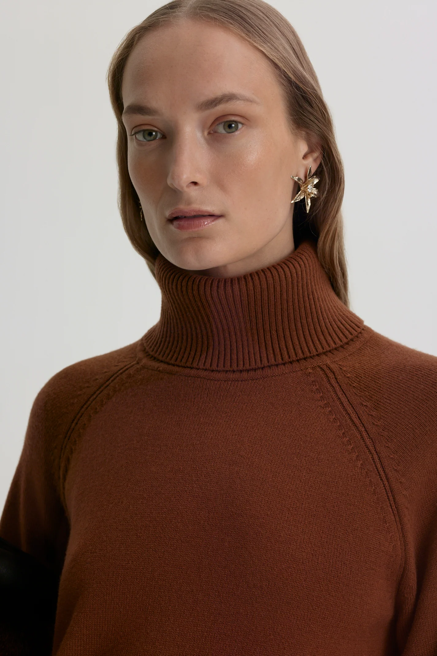 CASHMERE WOOL SOFT TURTLE NECK - Image 7