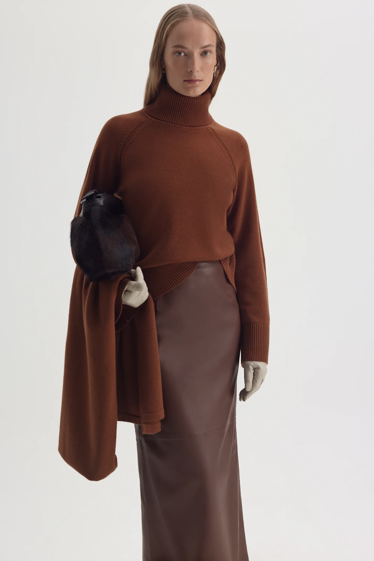 CASHMERE WOOL SOFT TURTLE NECK - Image 8