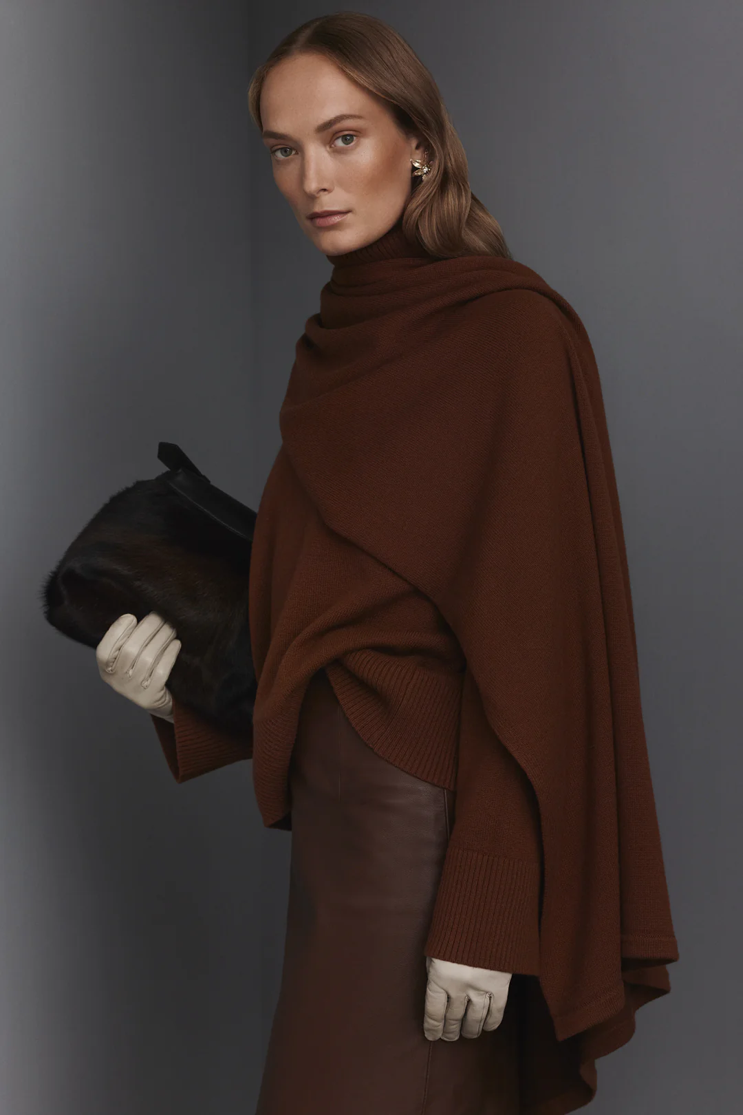 CASHMERE WOOL WRAP - Image 3
