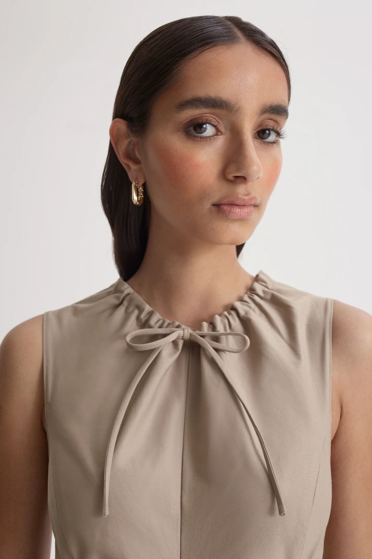 COTTON SATEEN CARGO DRESS - Image 8