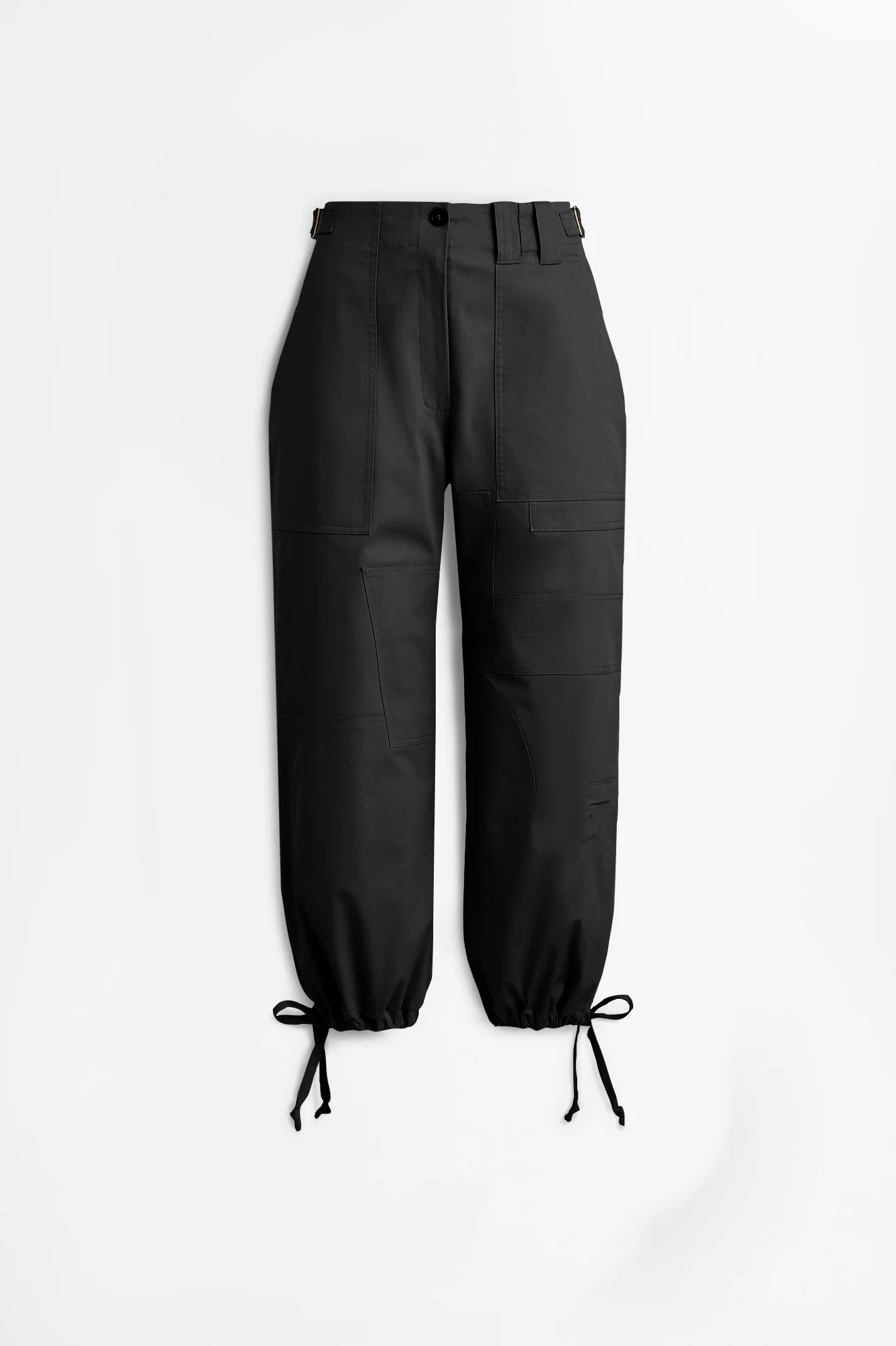 COTTON SATEEN CROPPED CARGO - Image 2