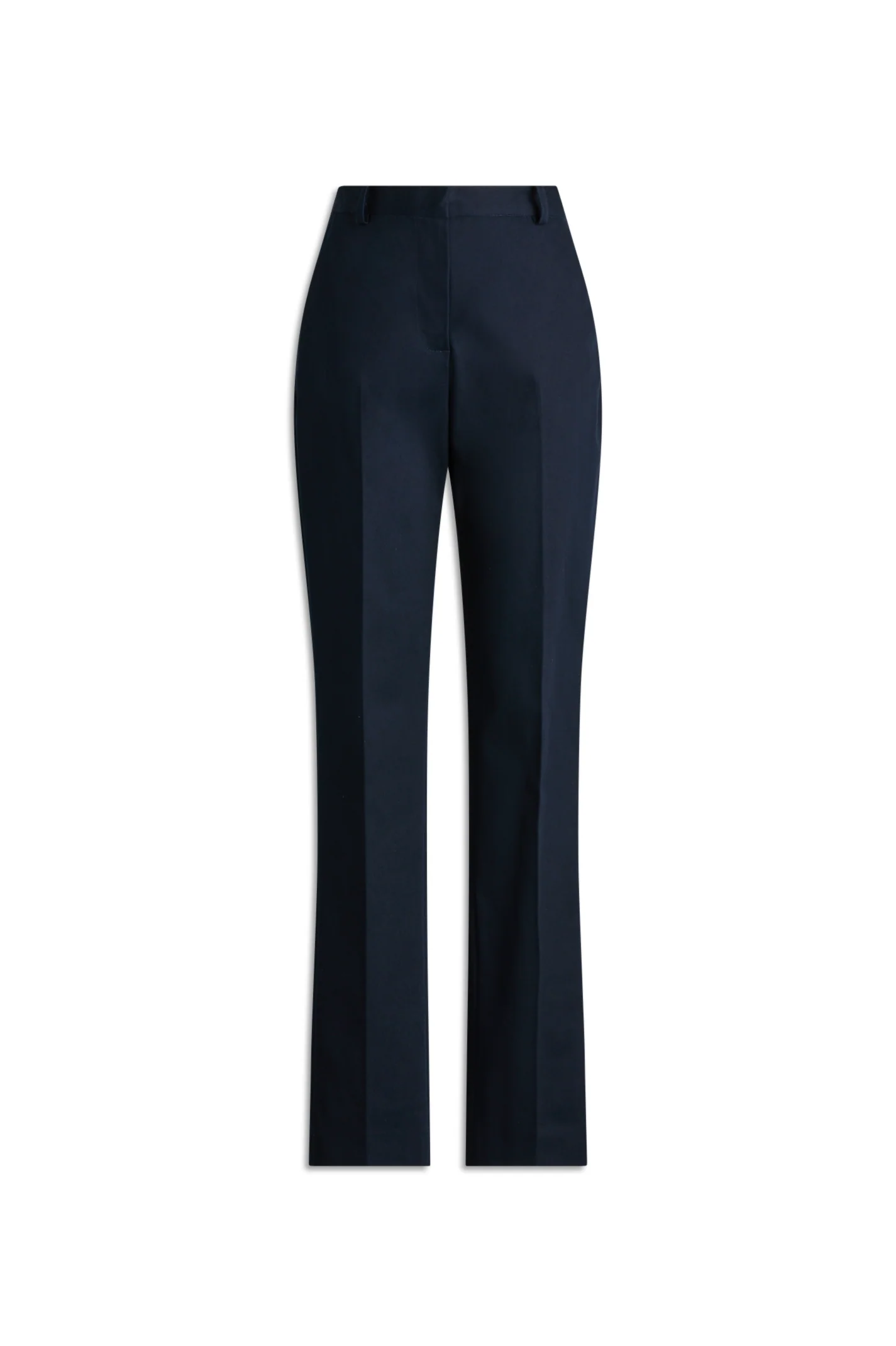 COTTON SLIM LEG TROUSER