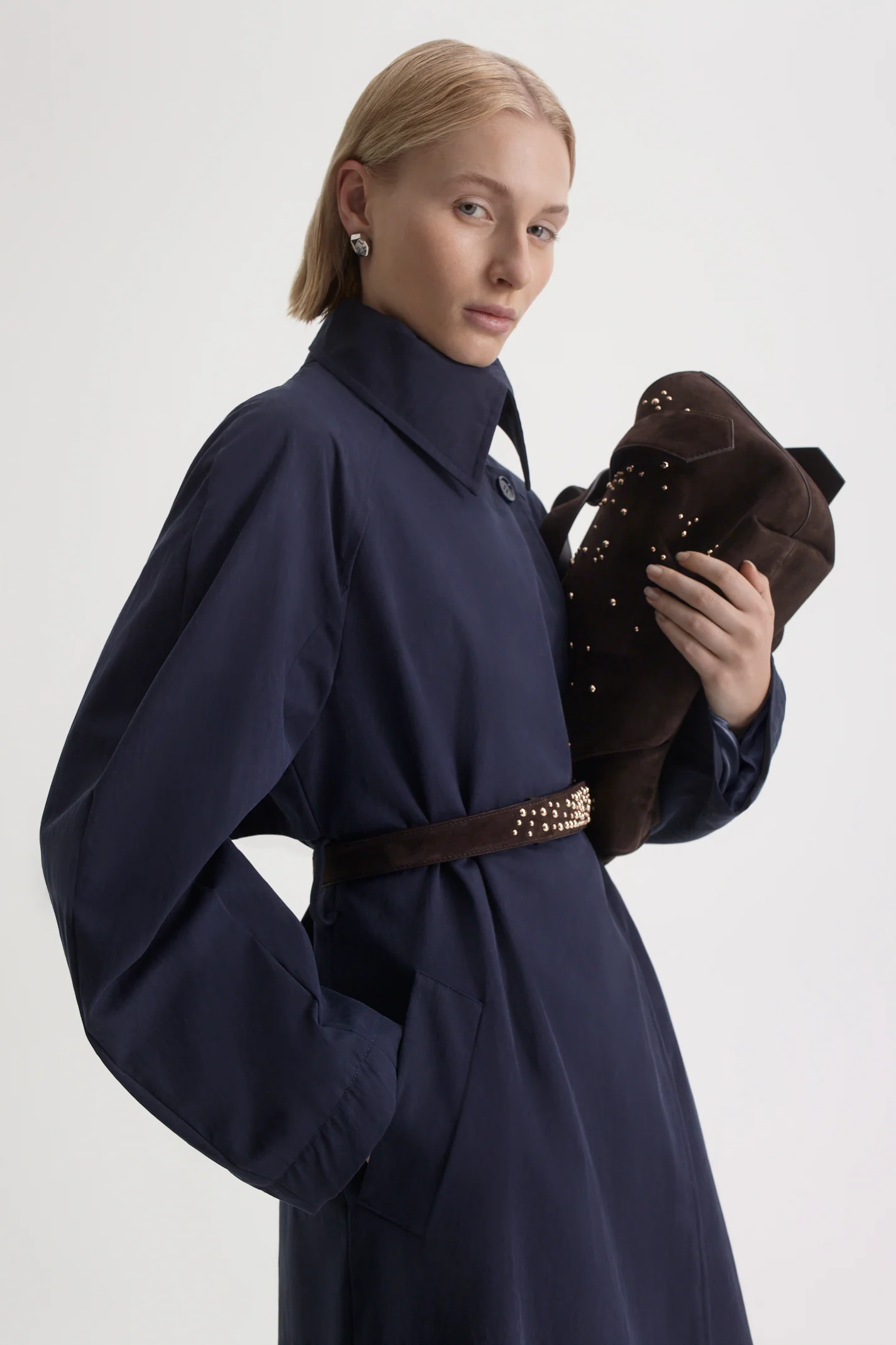COTTON TWILL ITALIAN TRENCH - Image 7