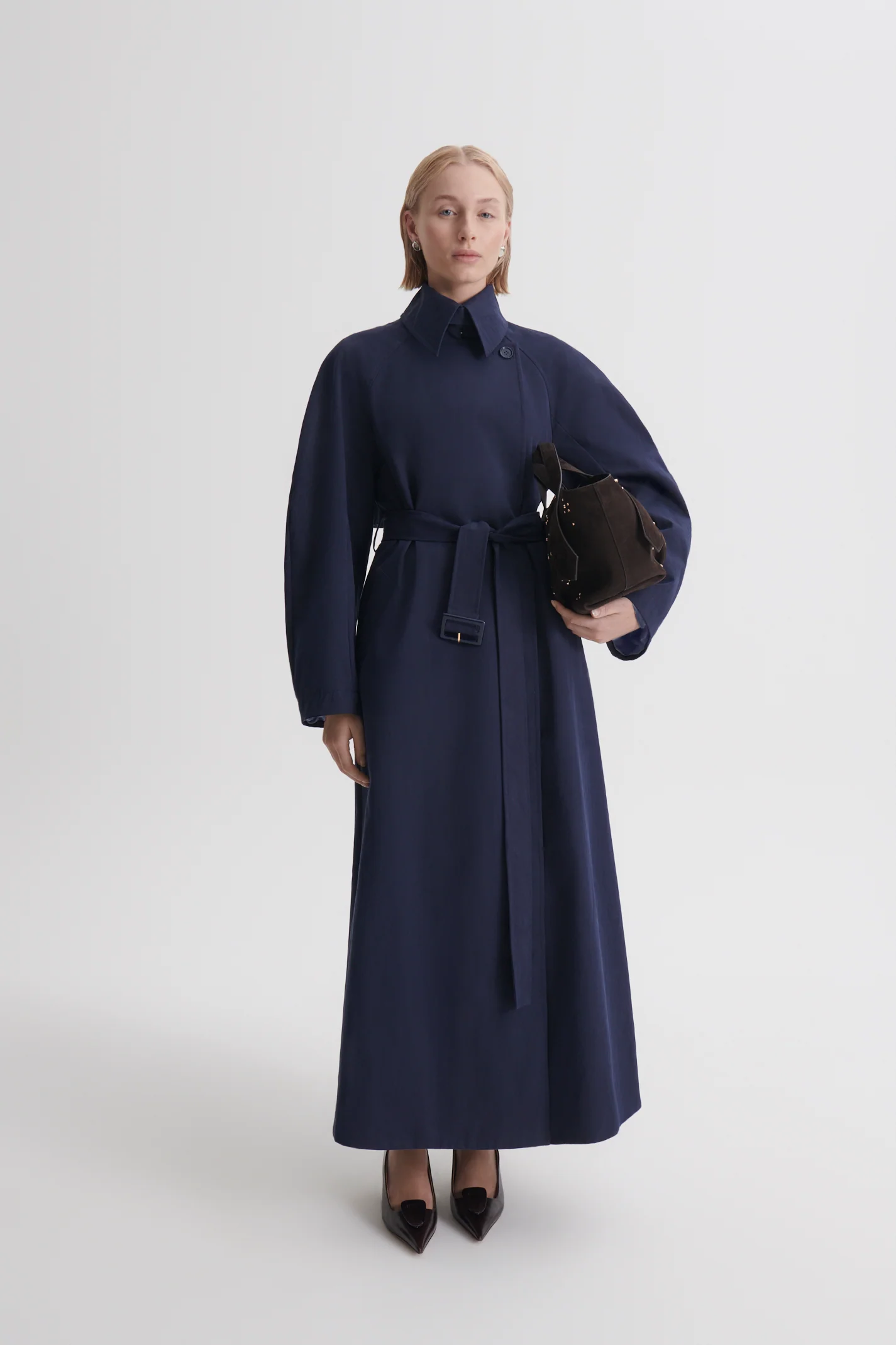 COTTON TWILL ITALIAN TRENCH - Image 9