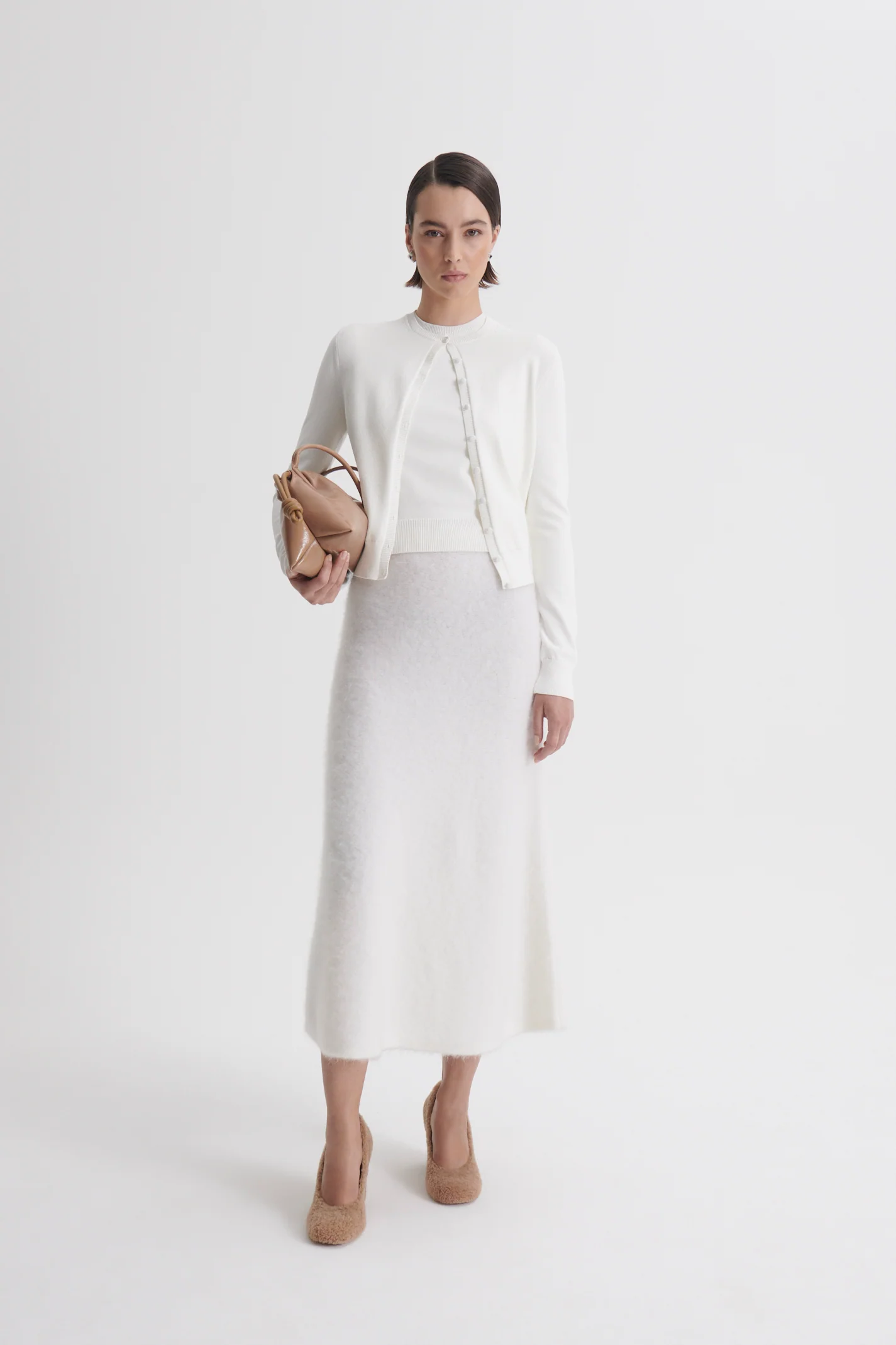 CREPE KNIT CARDIGAN - Image 3
