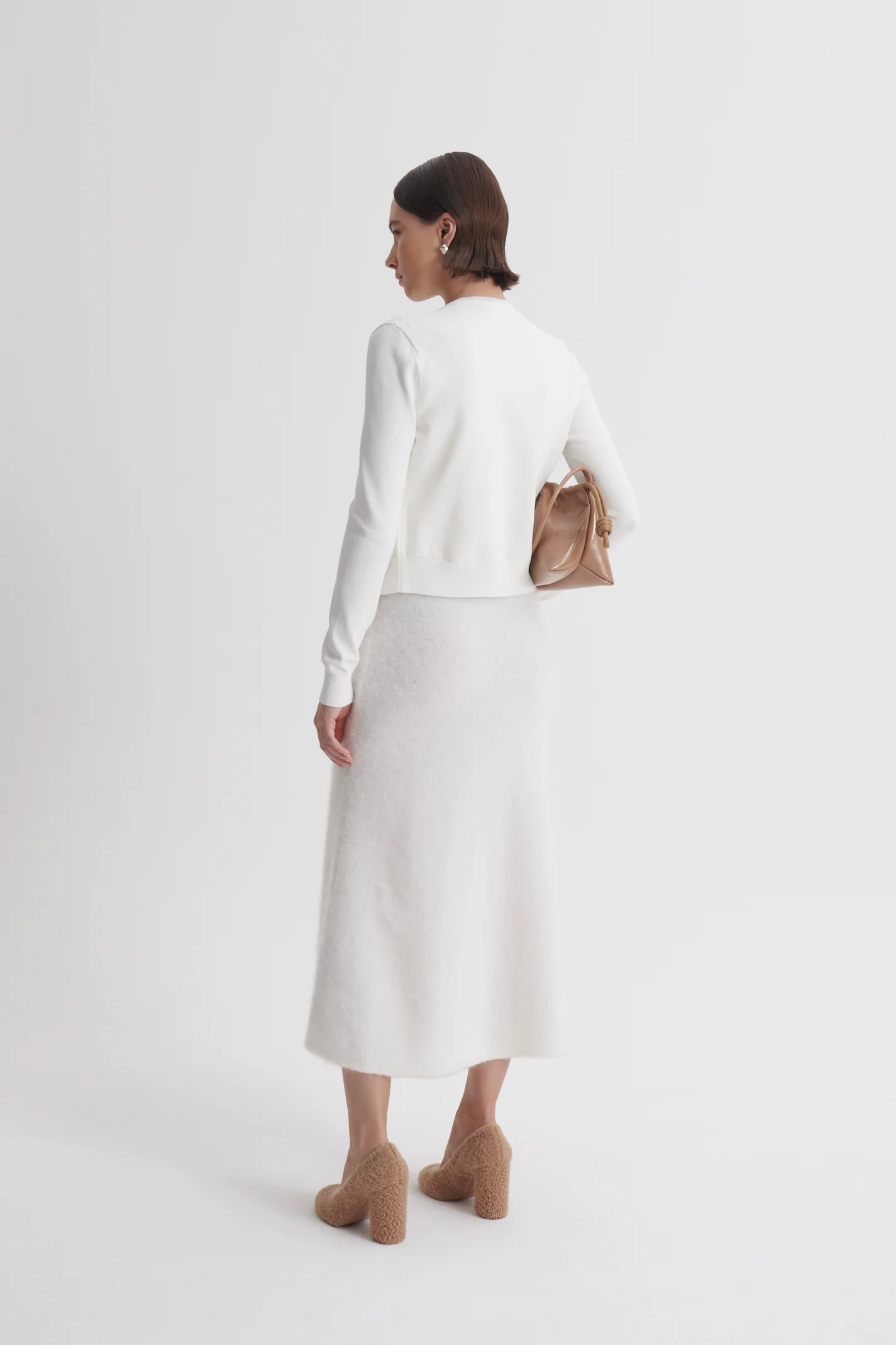 CREPE KNIT CARDIGAN - Image 5