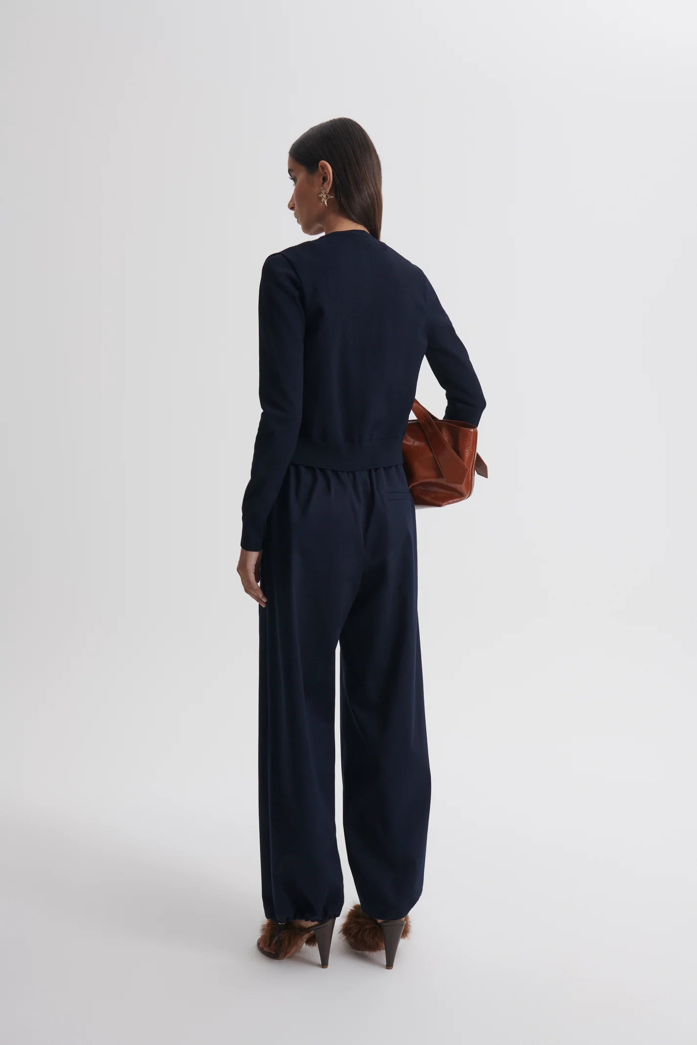 CREPE KNIT CARDIGAN - Image 5