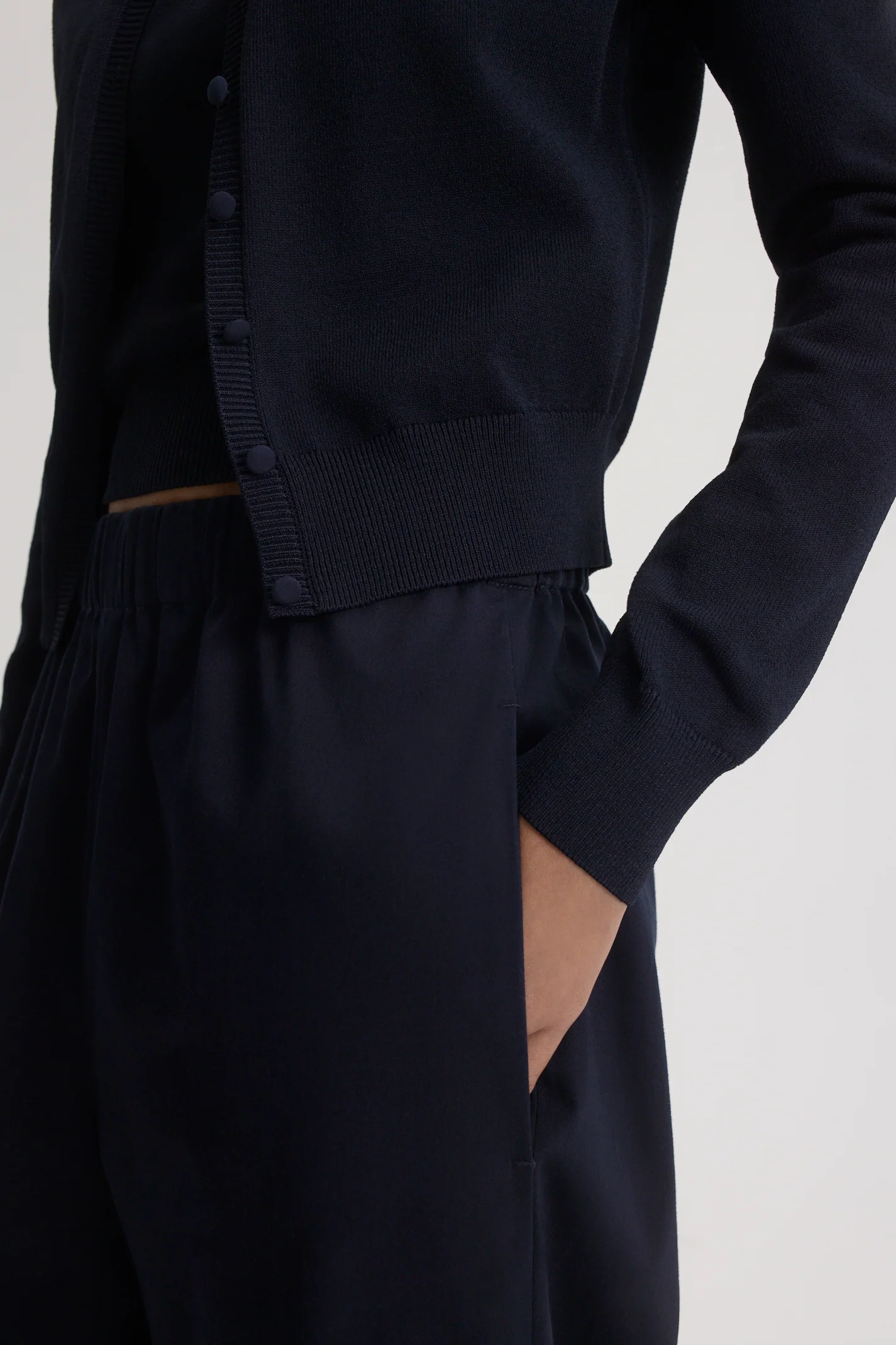 CREPE KNIT CARDIGAN - Image 8