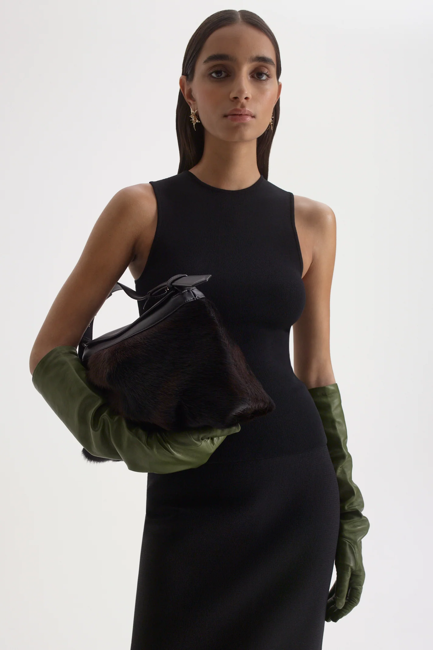 CREPE KNIT CREW NECK SINGLET - Image 3