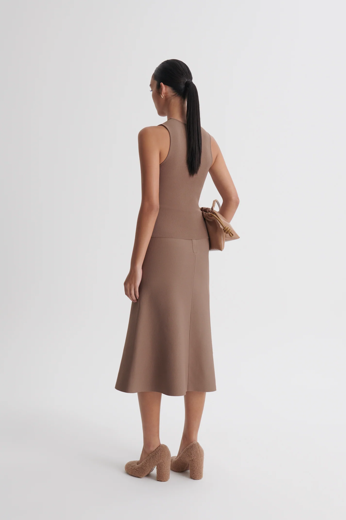 CREPE KNIT CREW NECK SINGLET - Image 6