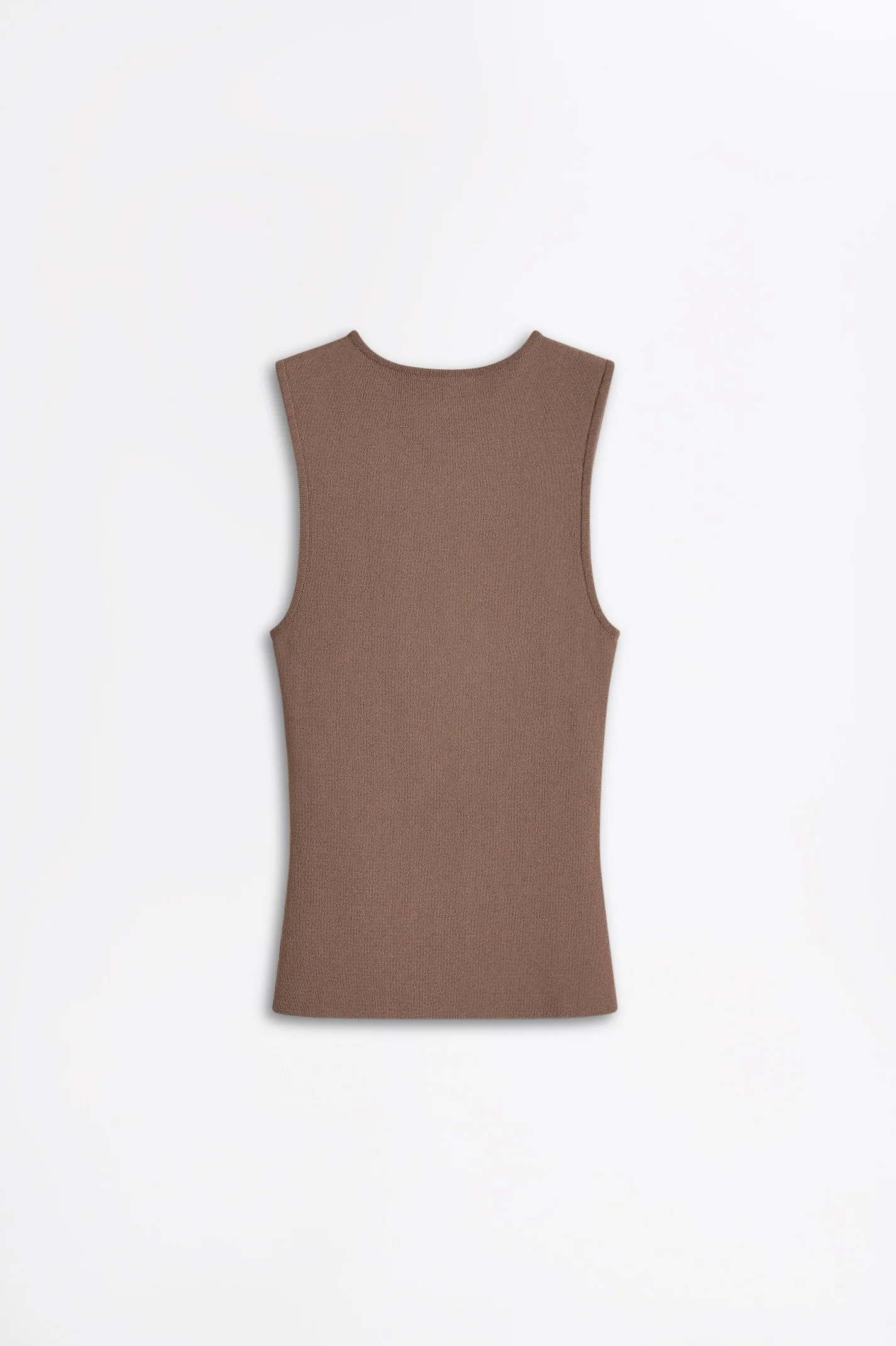 CREPE KNIT CREW NECK SINGLET - Image 8