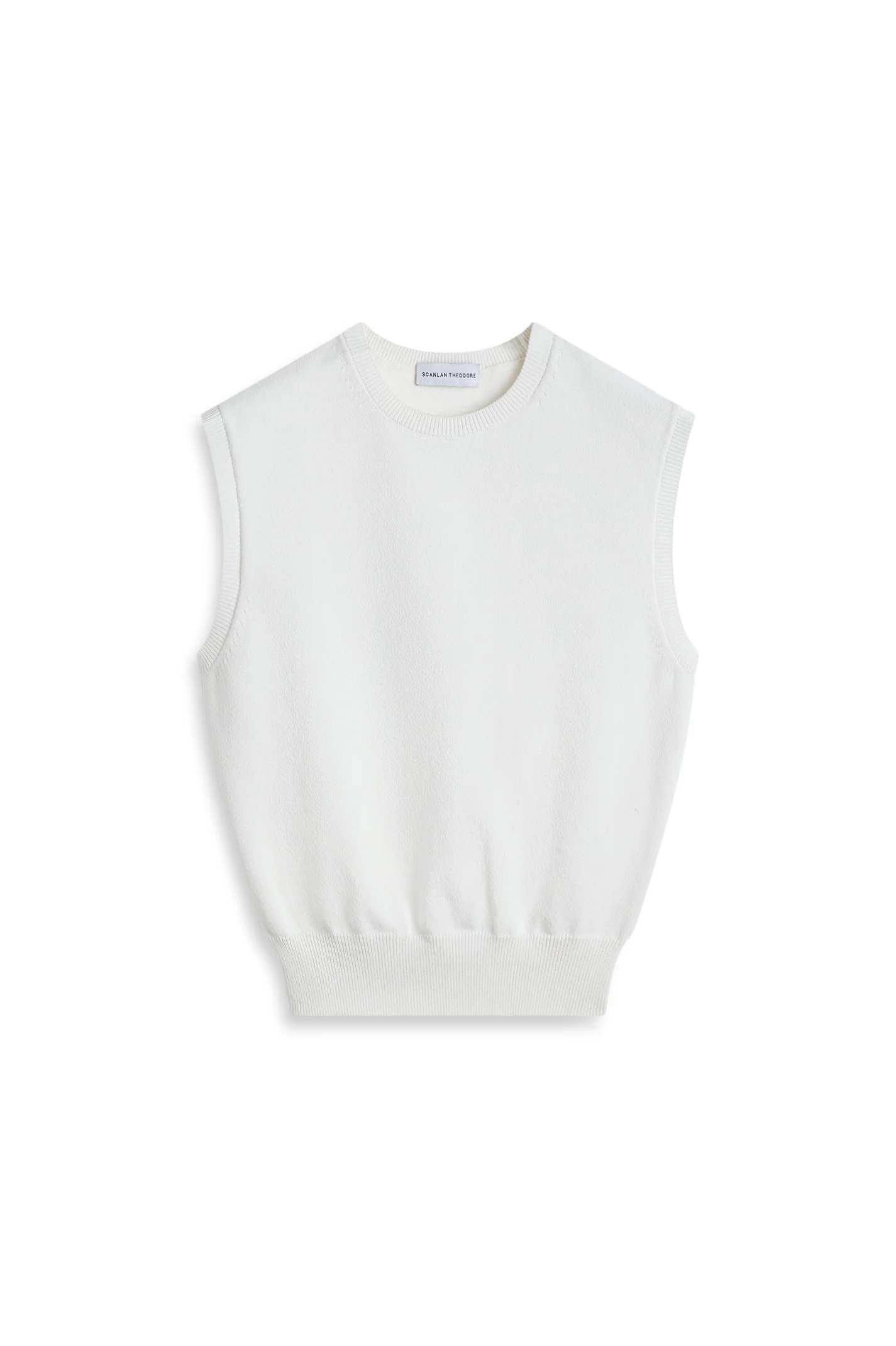 CREPE KNIT JERSEY TANK