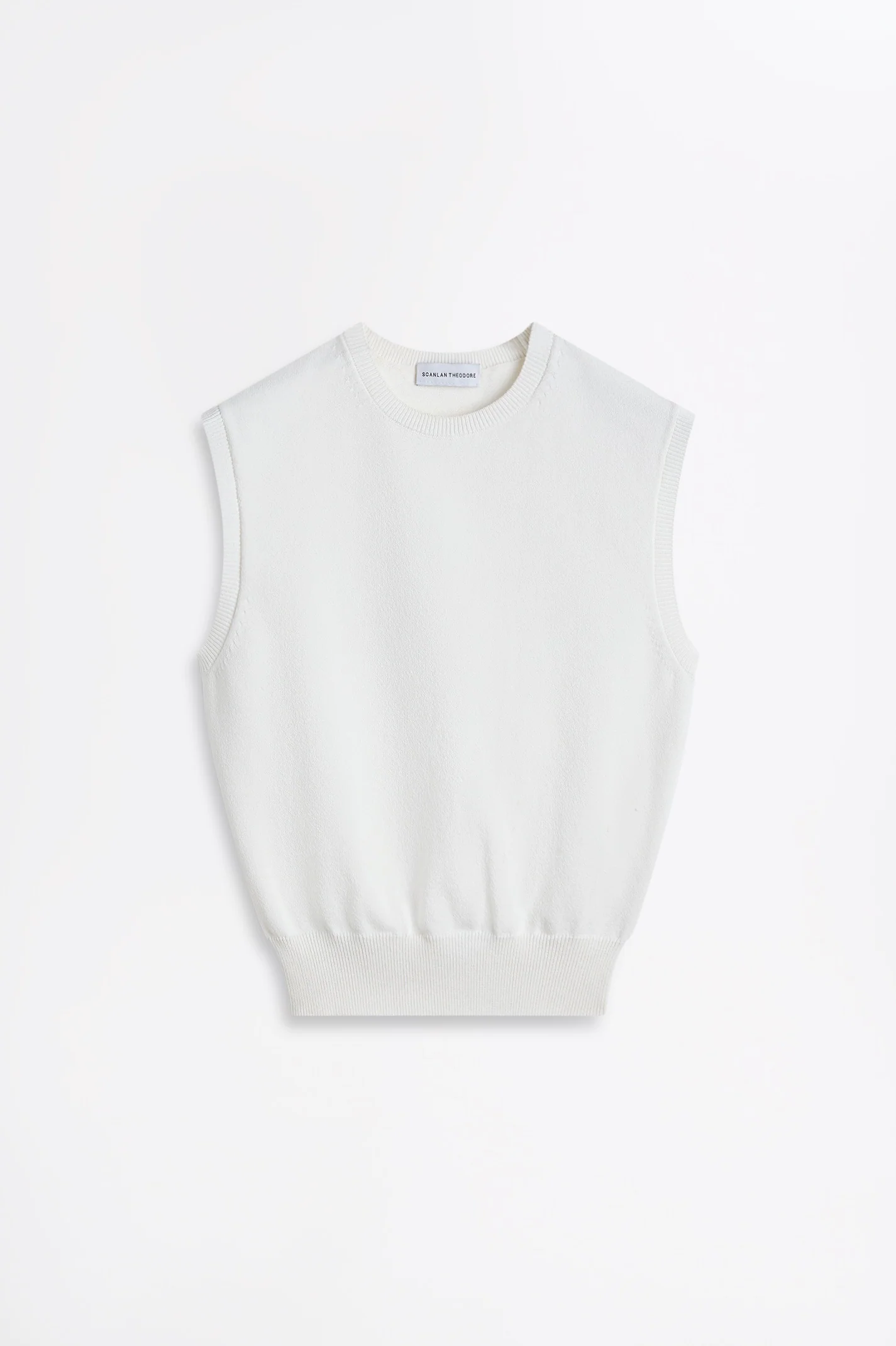 CREPE KNIT JERSEY TANK - Image 2