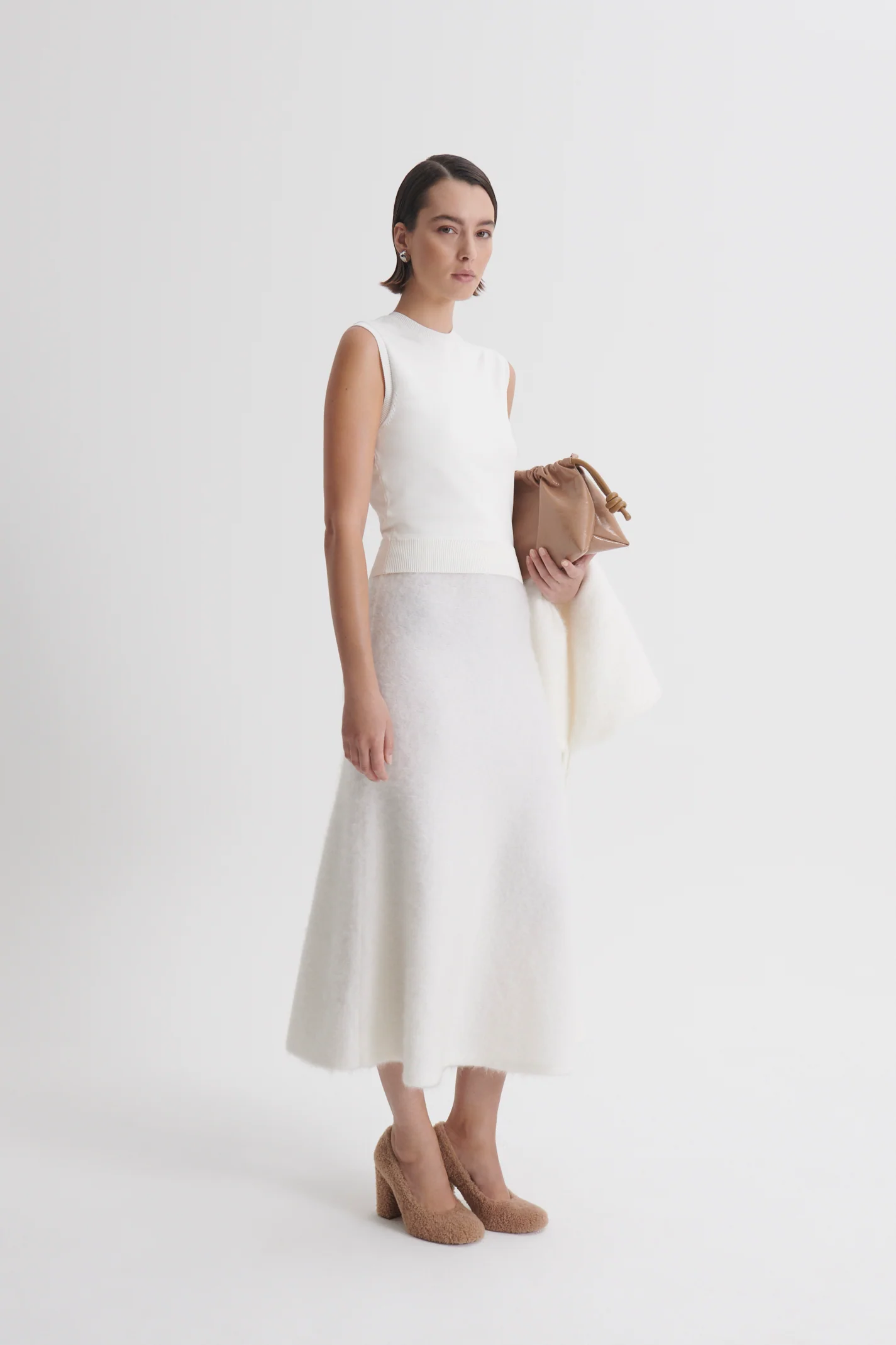CREPE KNIT JERSEY TANK - Image 5
