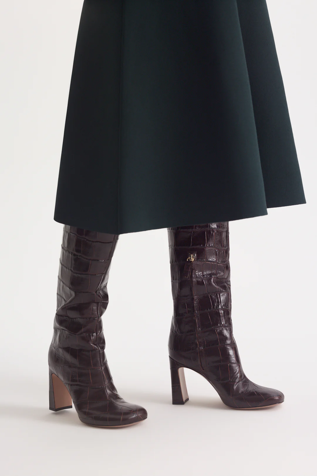 CREPE KNIT POPPY SHIRT DRESS - Image 7
