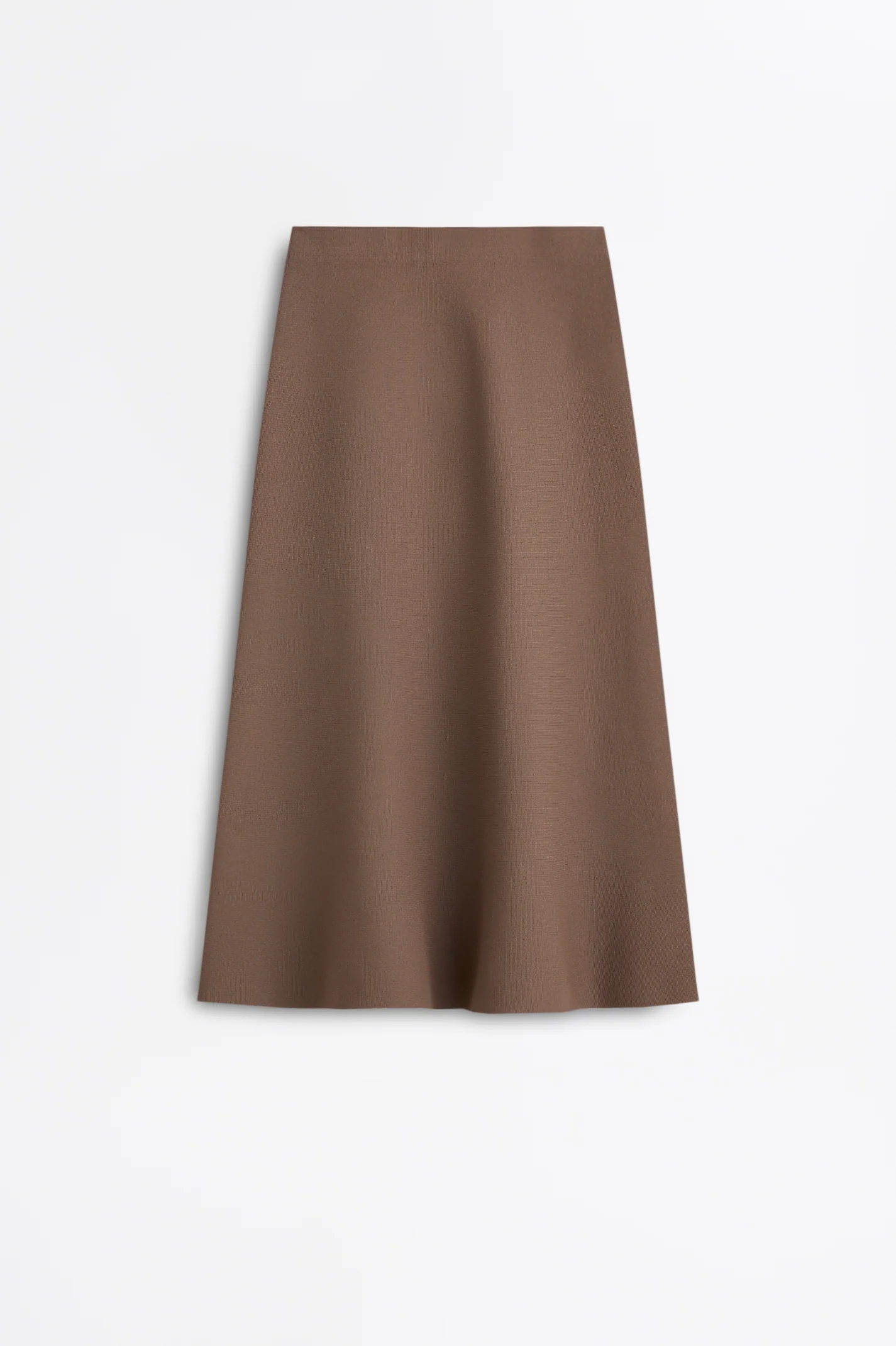 CREPE KNIT SOFT HEM SKIRT - Image 2