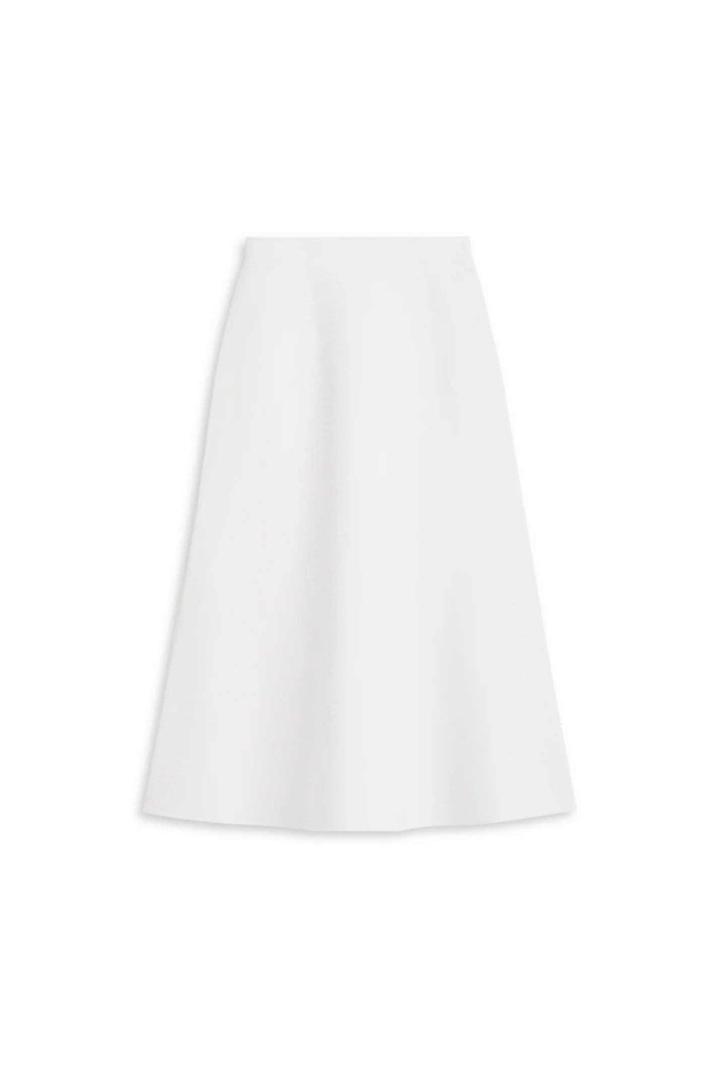 CREPE KNIT SOFT HEM SKIRT