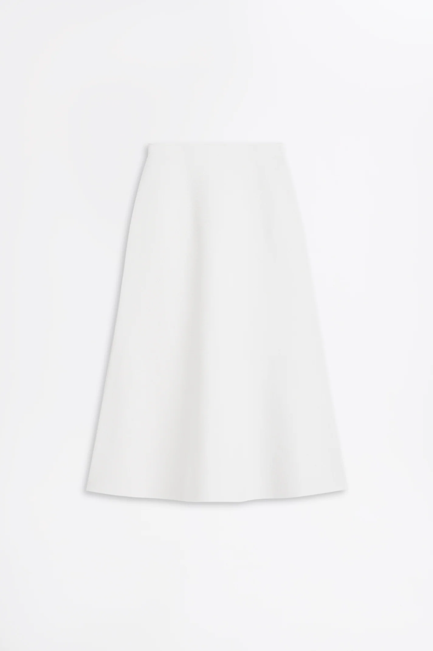 CREPE KNIT SOFT HEM SKIRT - Image 2
