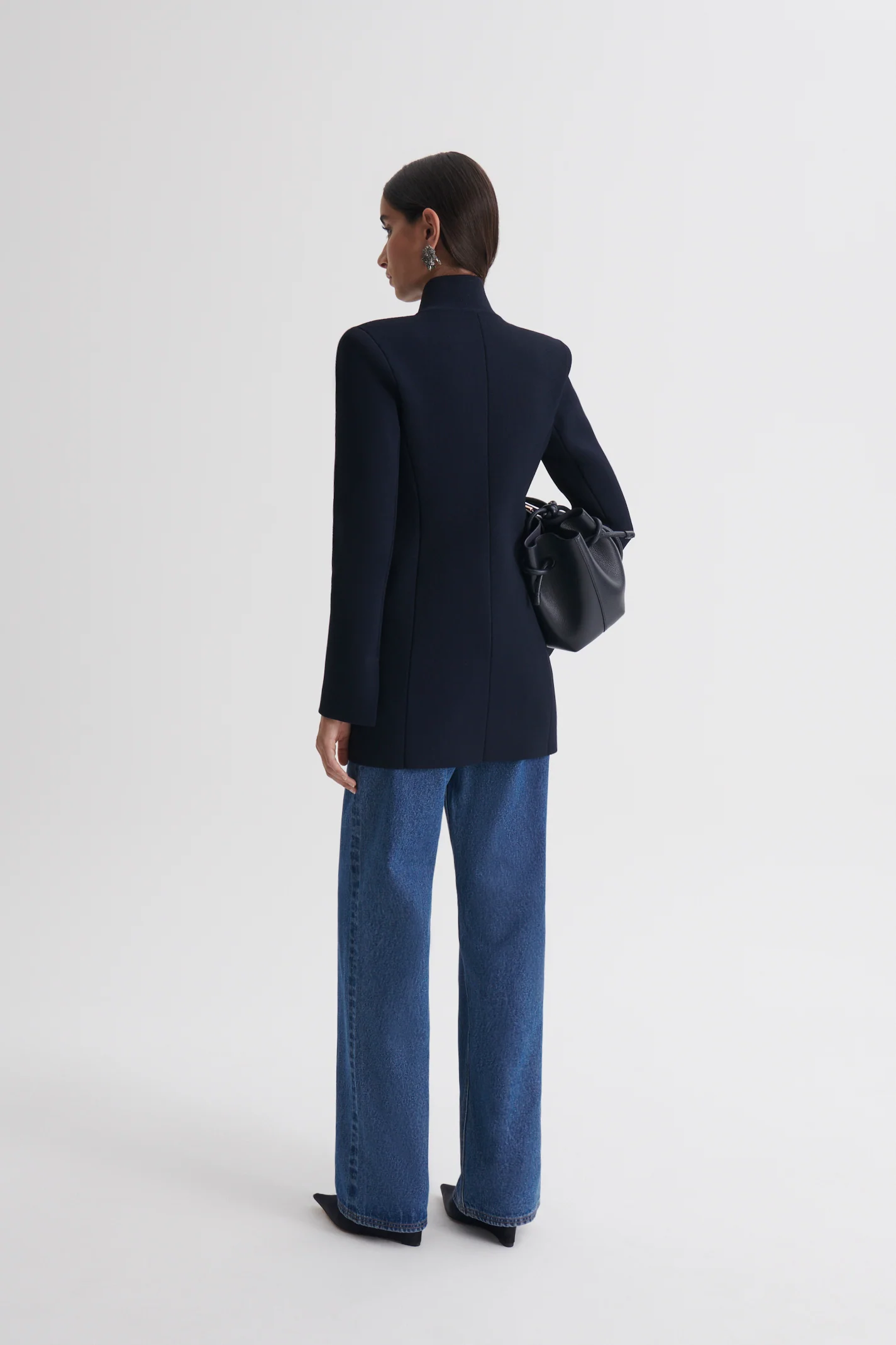 CREPE KNIT TAILORED JACKET - Image 6