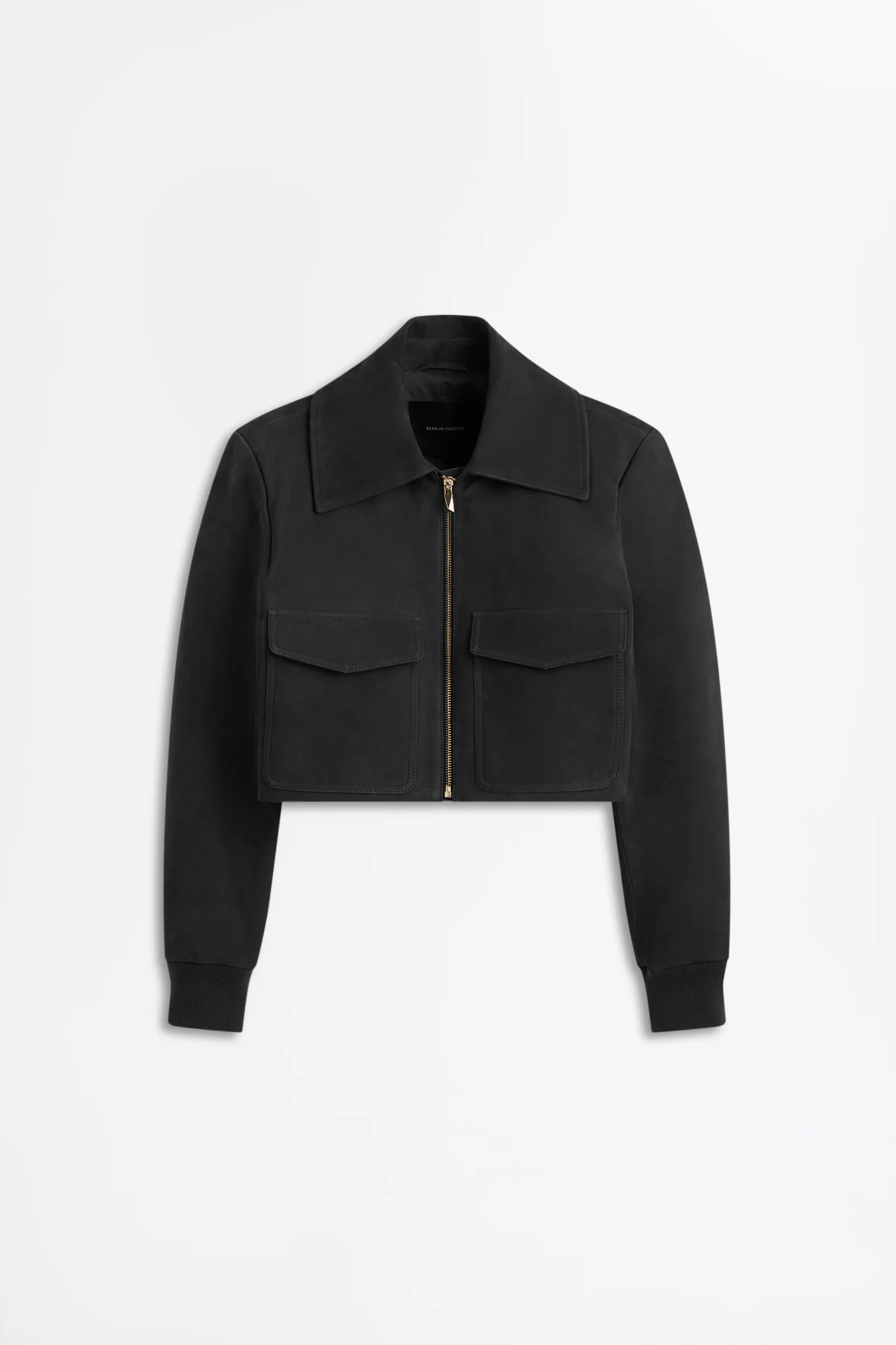 CROPPED PATCH POCKET JACKET - Image 2