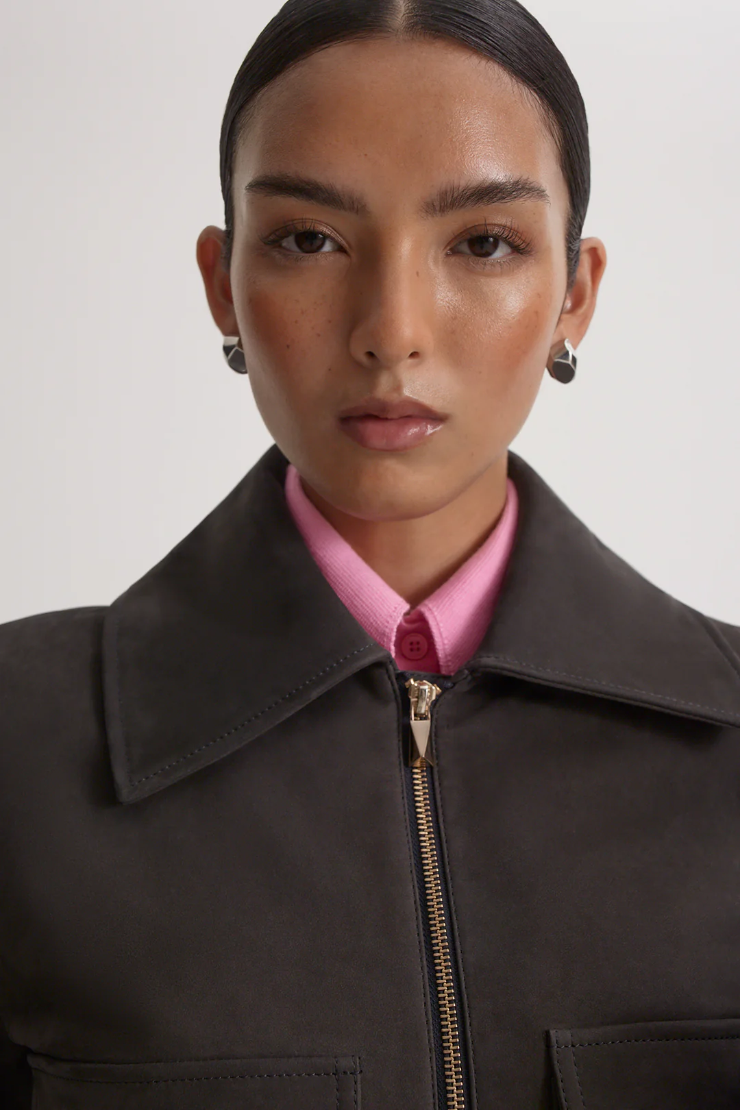 CROPPED PATCH POCKET JACKET - Image 7