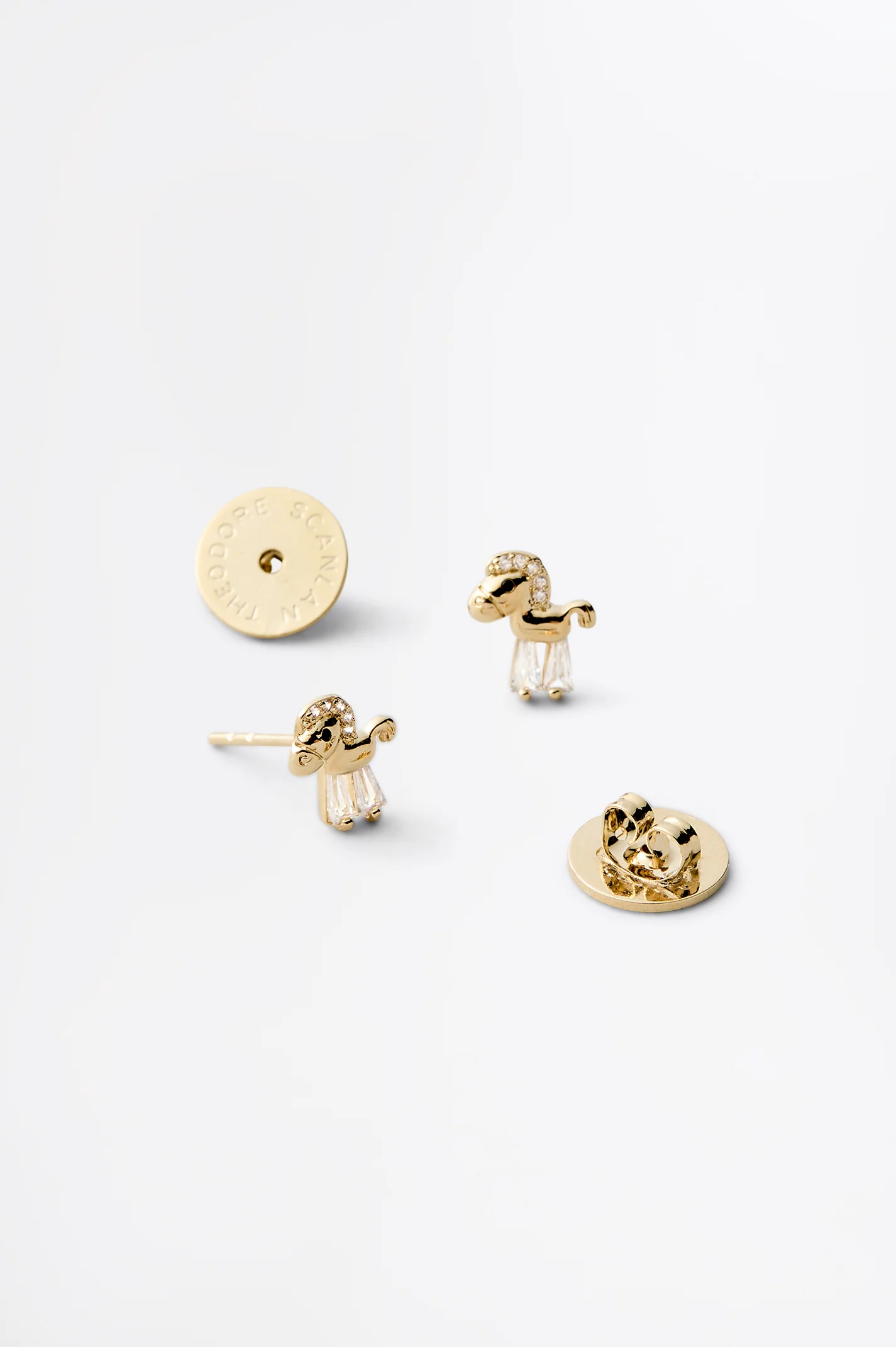 CRYSTAL TROJAN STUDS - Image 4