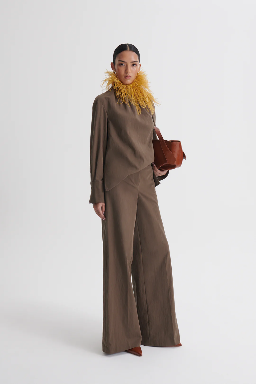 COTTON TWILL CARGO WAIST TROUSER - Image 5