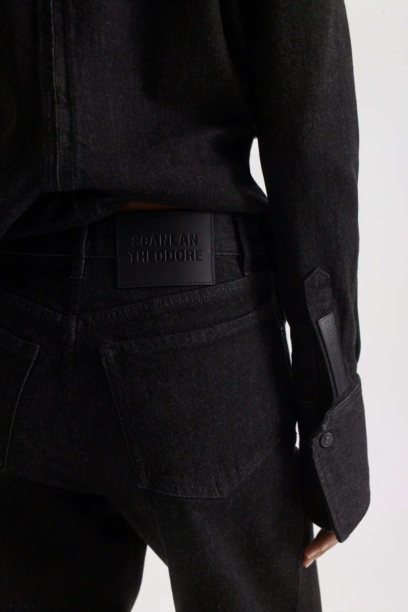 DENIM SELVEDGE WIDE LEG JEAN - Image 7